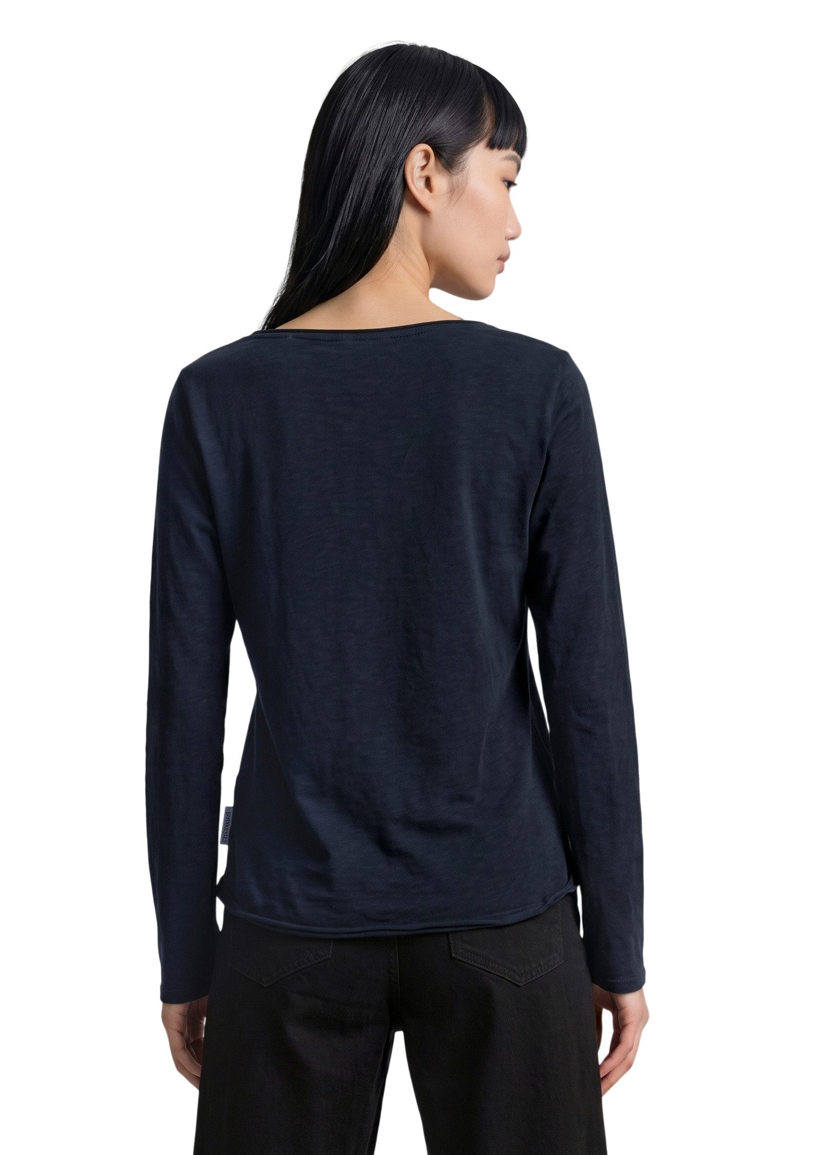 Marc O'Polo DENIM Langarmshirt aus Organic Cotton