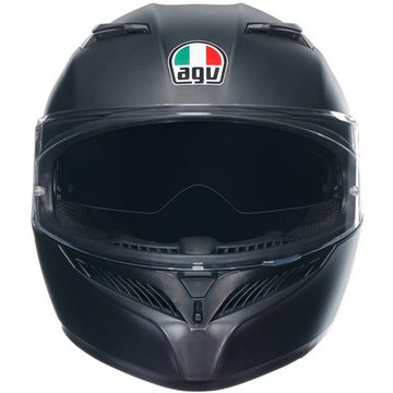 AGV Motorradhelm AGV K3 Integralhelm matt-schwarz