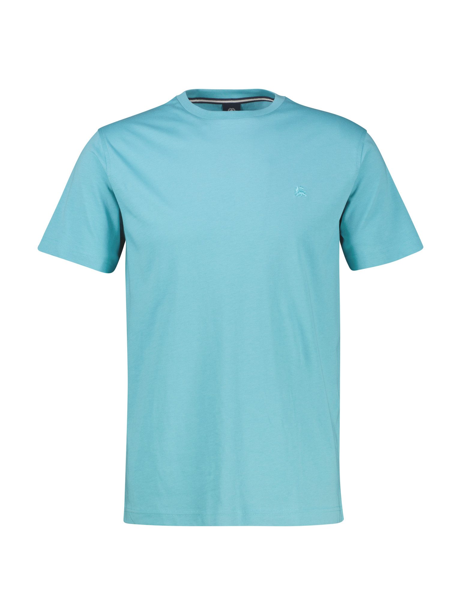 LERROS T-Shirt mit Logo-Stickerei