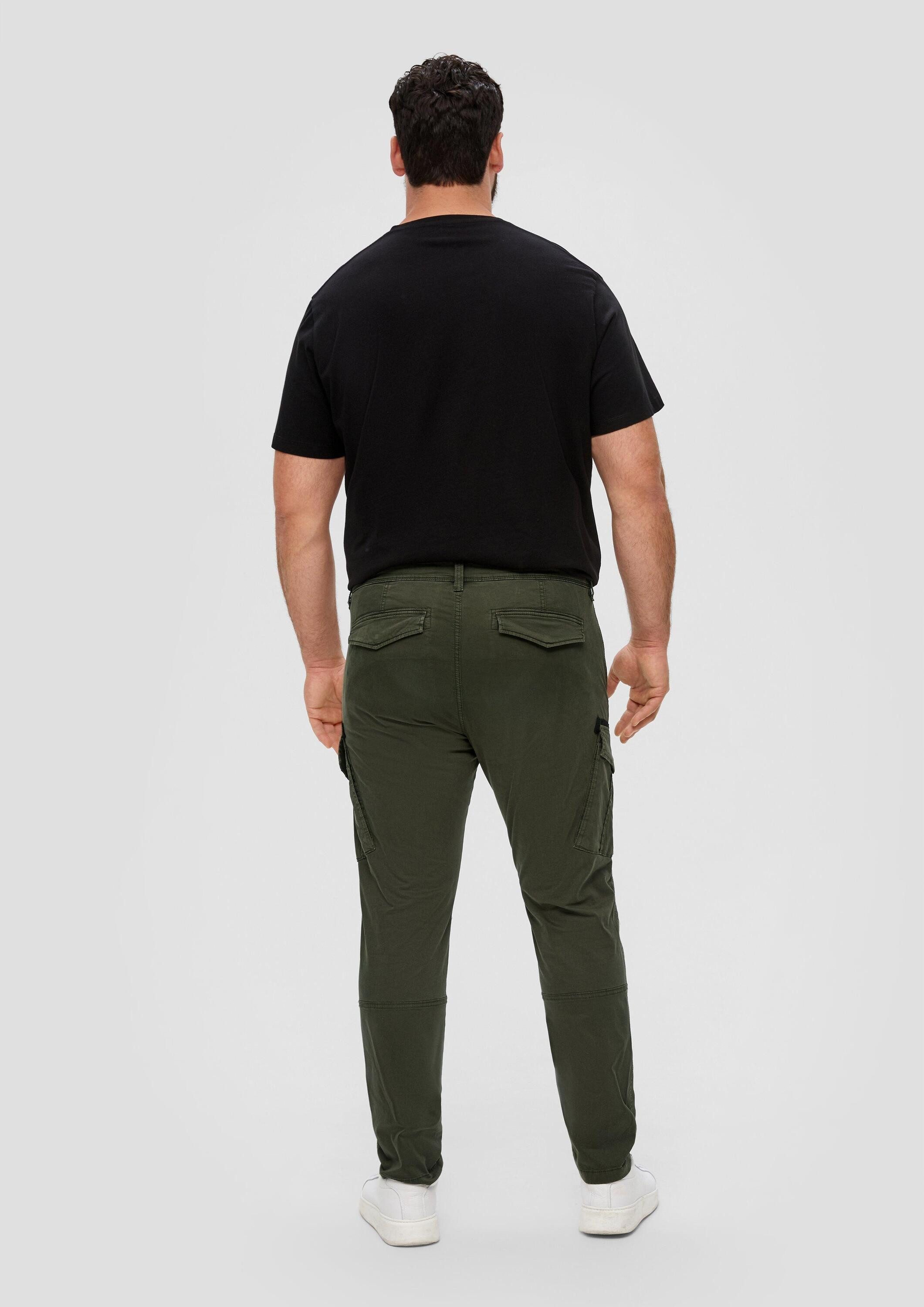 s.Oliver Chinos Hose DETROIT Relaxed: Cargohose aus Baumwollstretch