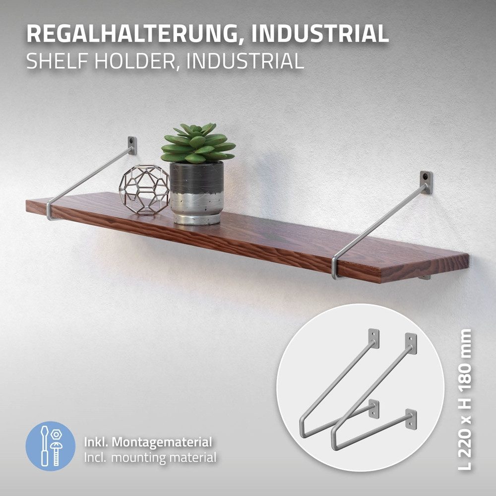 ML-DESIGN Wandregalhalter Regalhalterung Winkel Halterung für günstig online kaufen