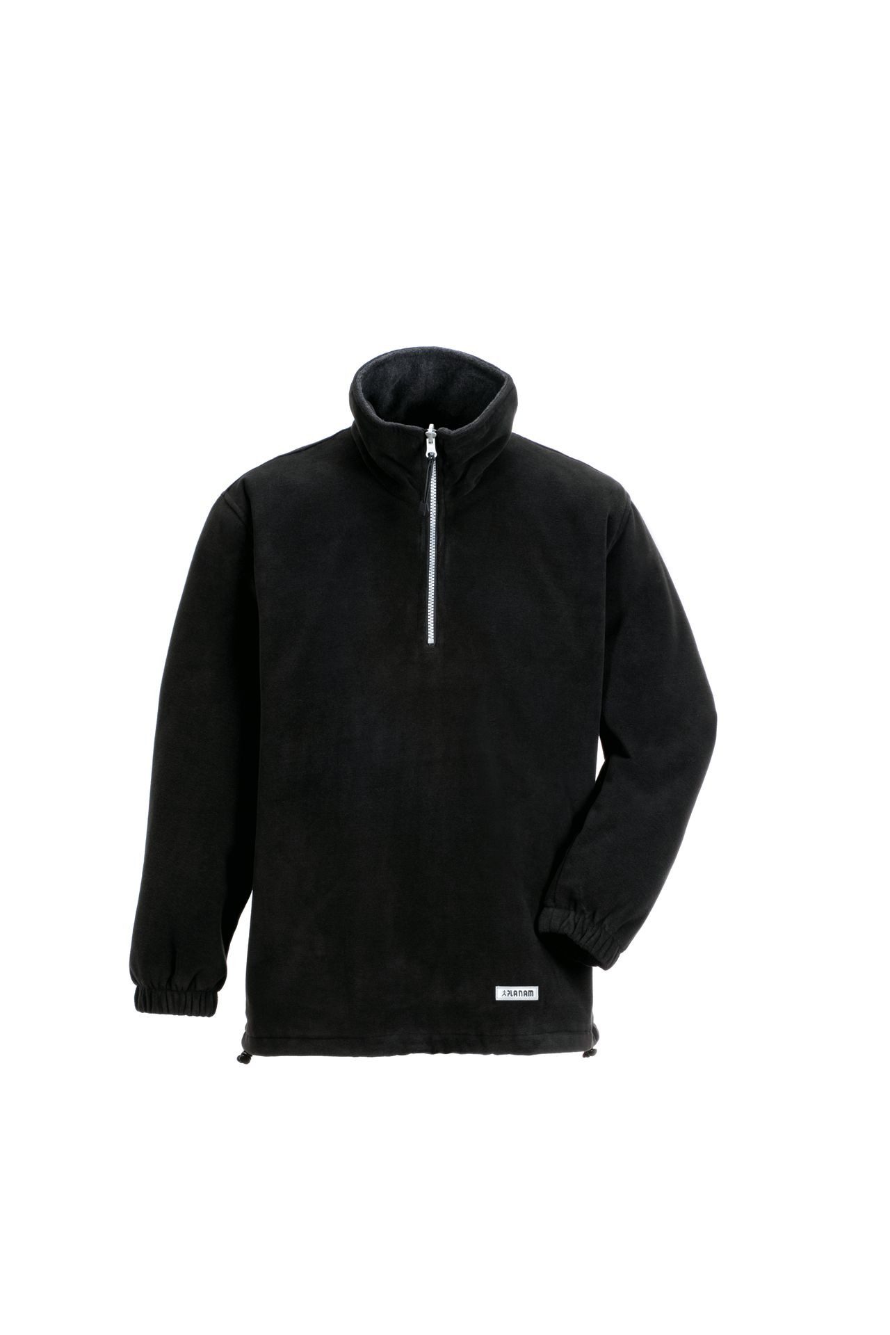 Planam Fleecepullover PLANAM Unisex Relax Fleecetroyer OUTDOOR Schwarz/Anthrazit