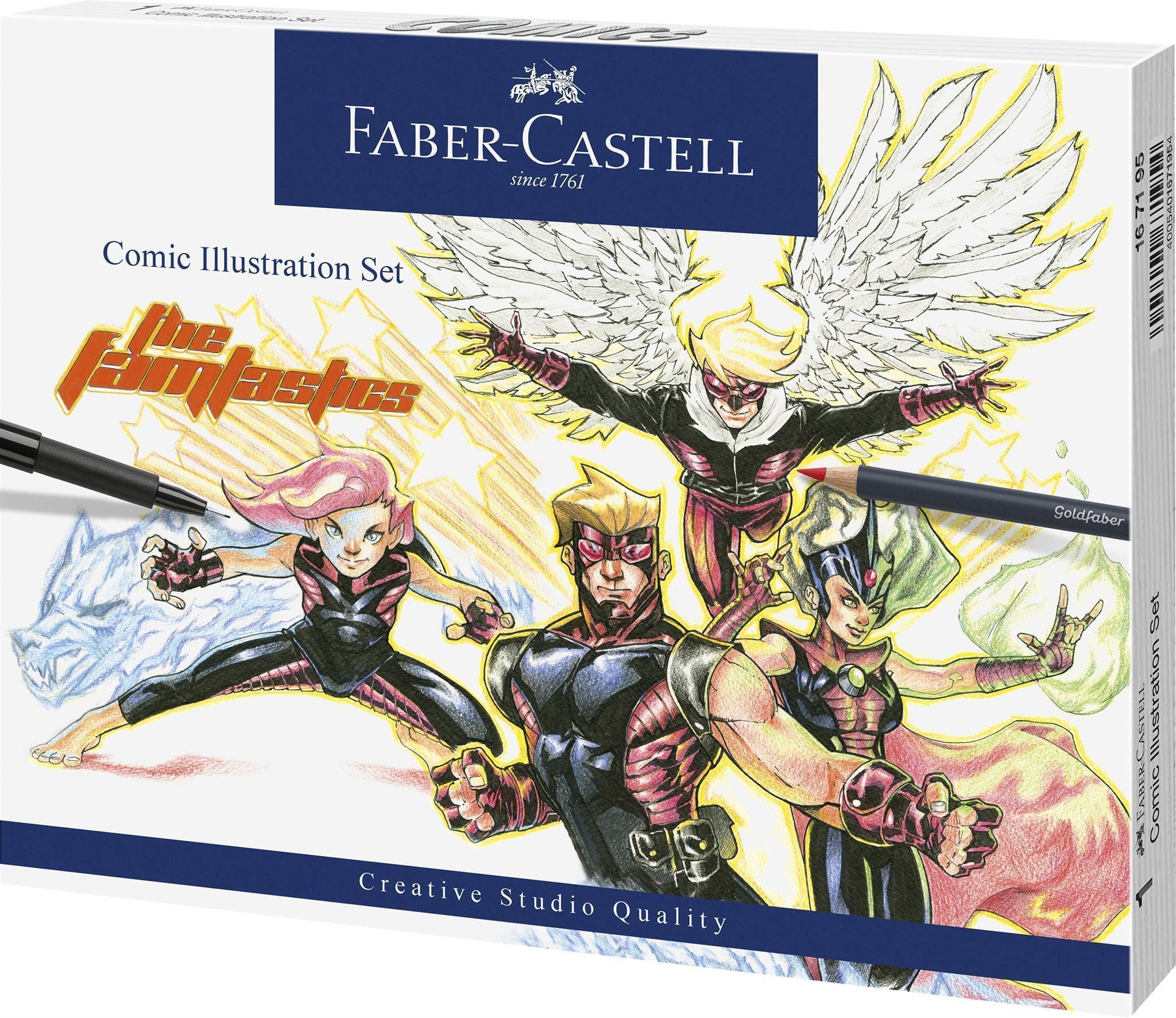 Faber-Castell Malstift Faber Castell Comic Illustration Set 11-teilig