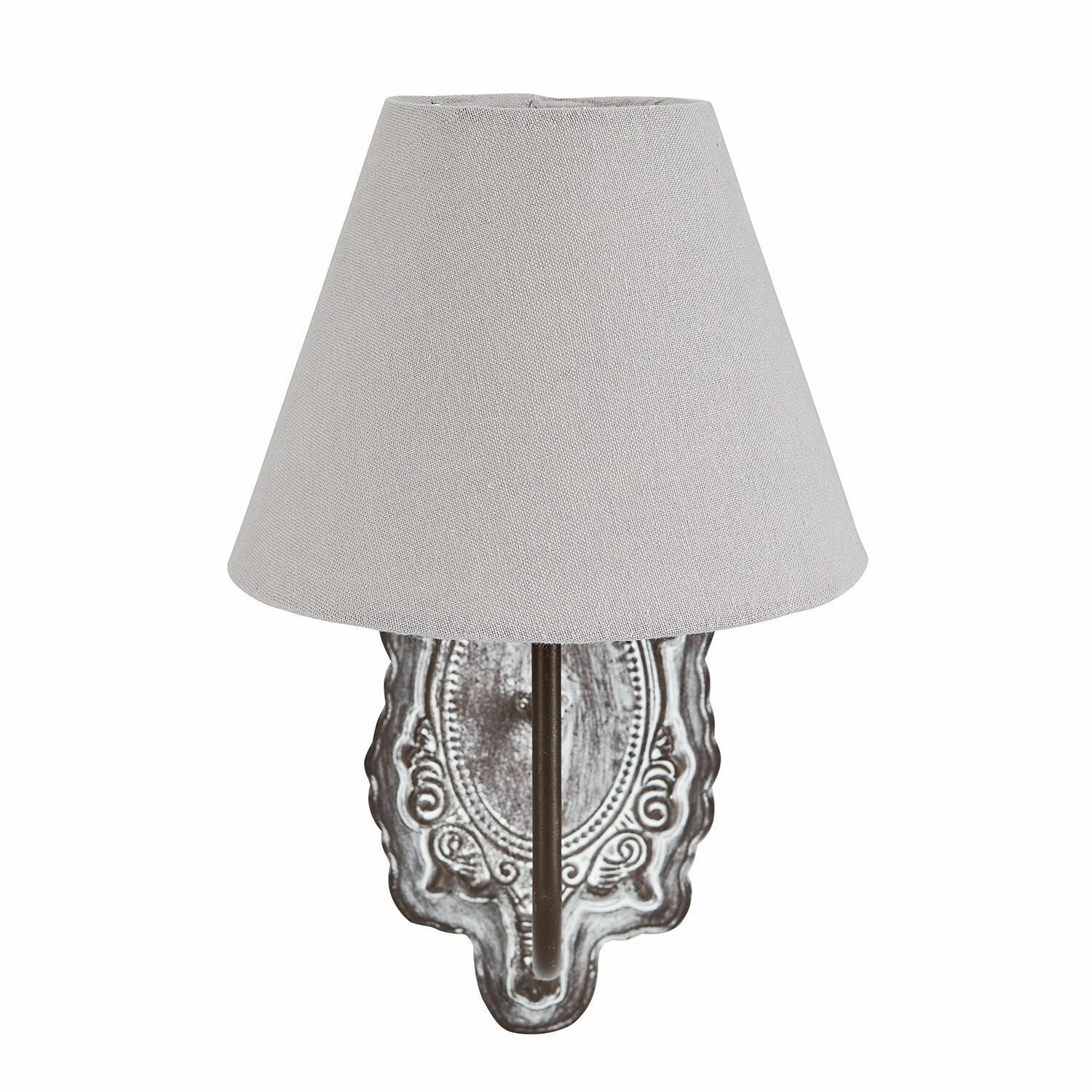 Mirabeau Wandleuchte Wandlampe Abondant antikgrau