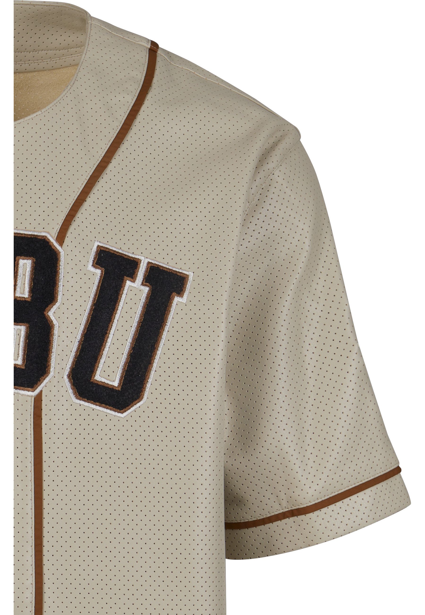 Fubu T-Shirt Fubu Herren FM233-007-1 FUBU College Leather Baseball Jersey (1-tlg)