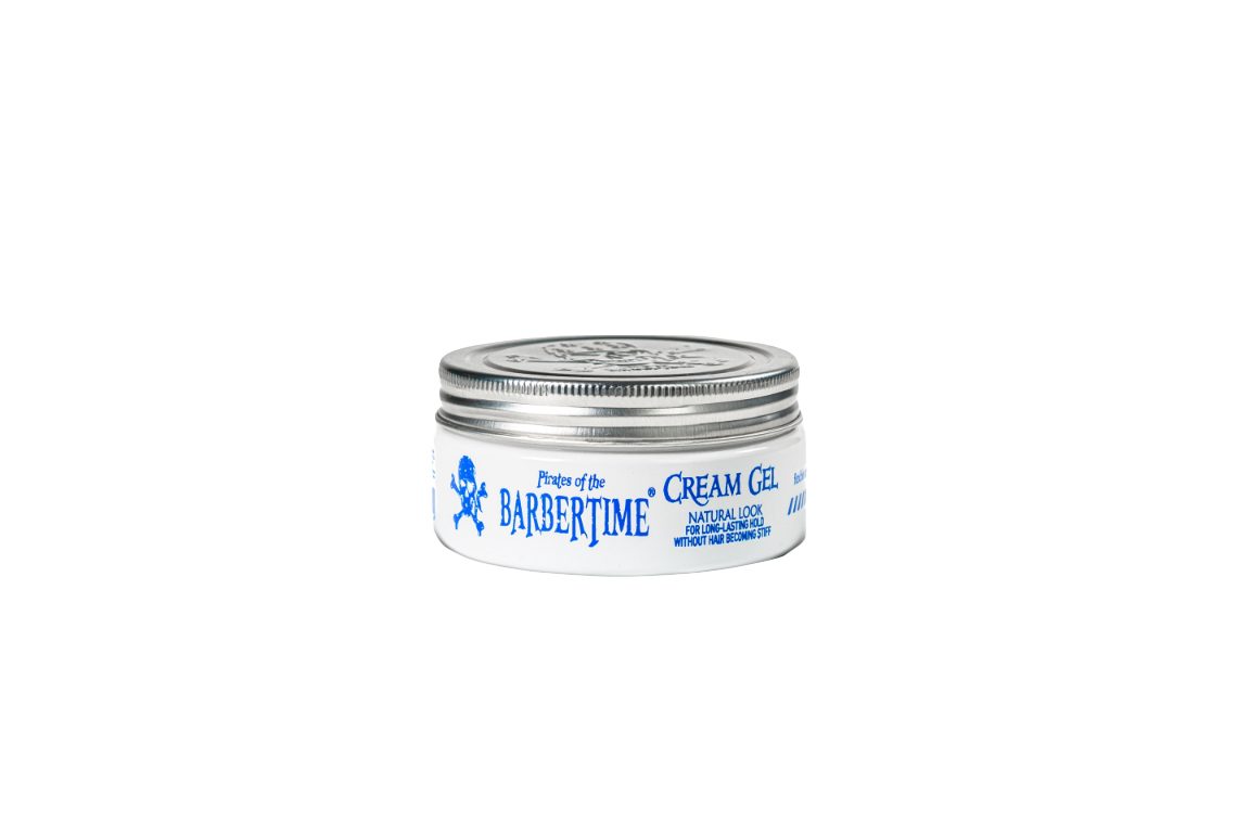 BARBERTIME Haarwachs 3x Cream Gel Haarstyling-Creme Gel 150ml, 3-tlg.