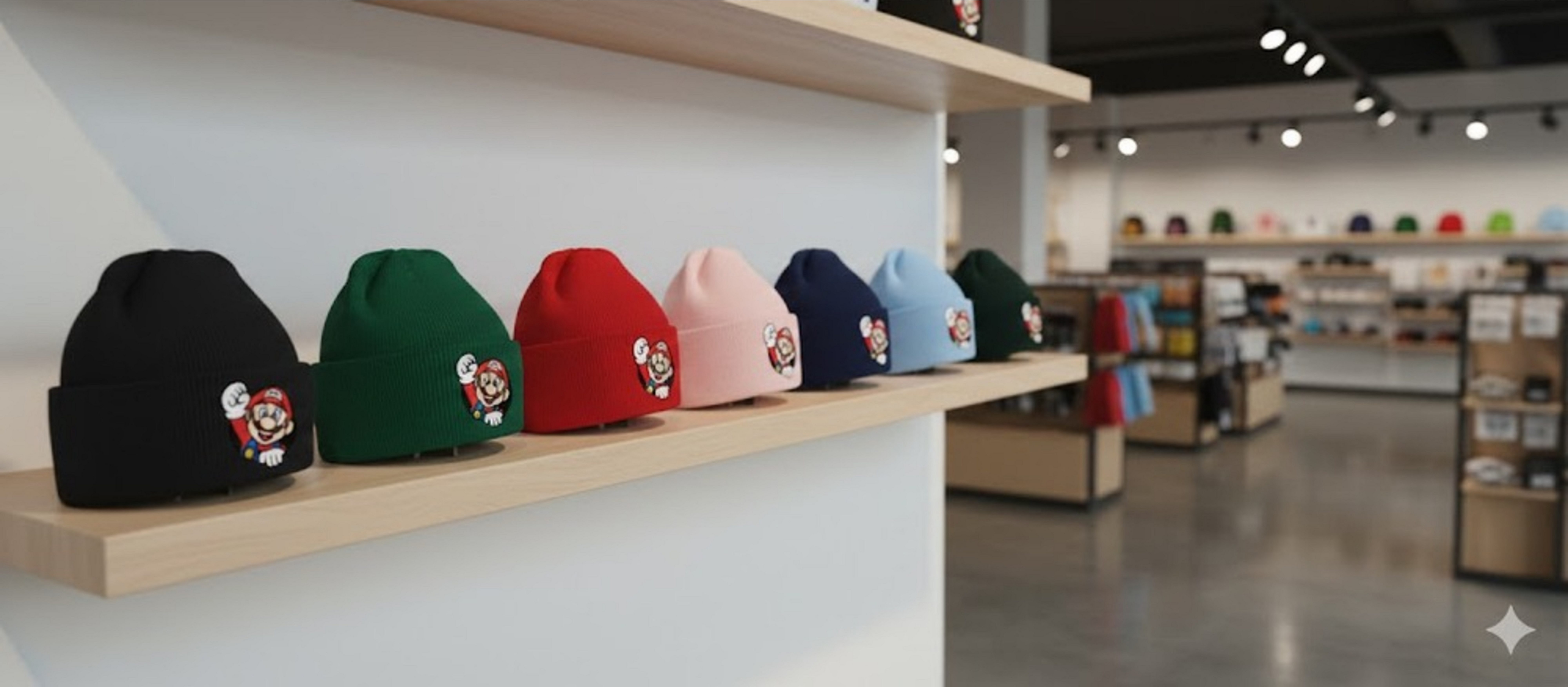 Blondie & Brownie Baseball Cap Kinder Mario Faust Stick Patch Luigi Peach Super Retro Konsole Kinder Mario Baseball Cap mit Faust Patch Retro Gaming Konsole