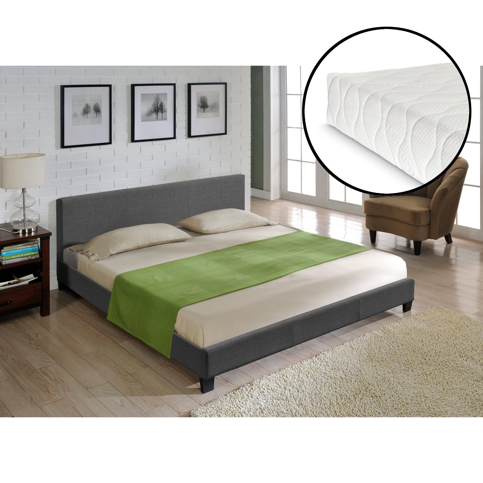 Corium Polsterbett, »Skagen« Basis Doppelbett mit günstig online kaufen