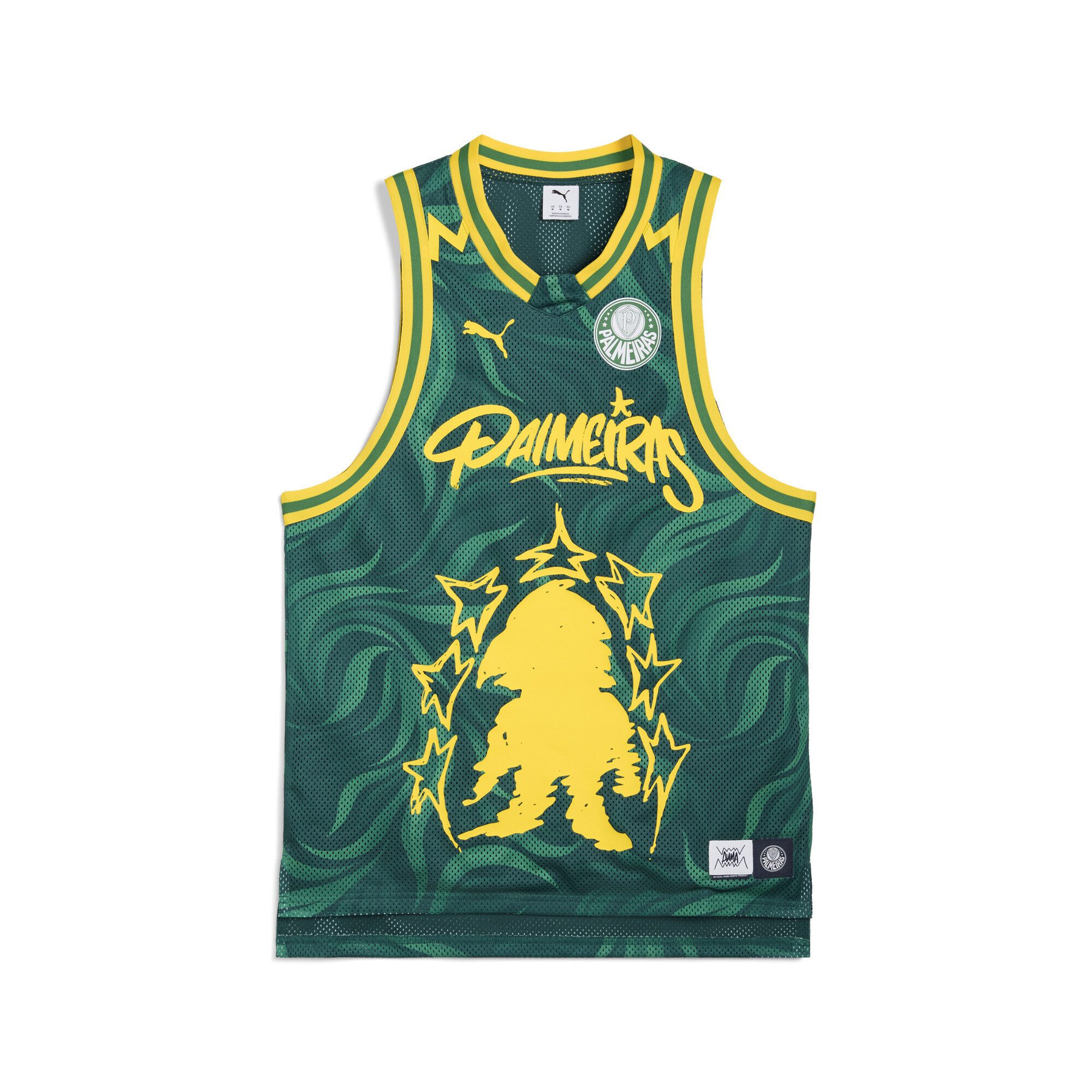PUMA Trainingsshirt "PUMA HOOPS x SE PALMEIRAS Basketballtrikot Herren" günstig online kaufen