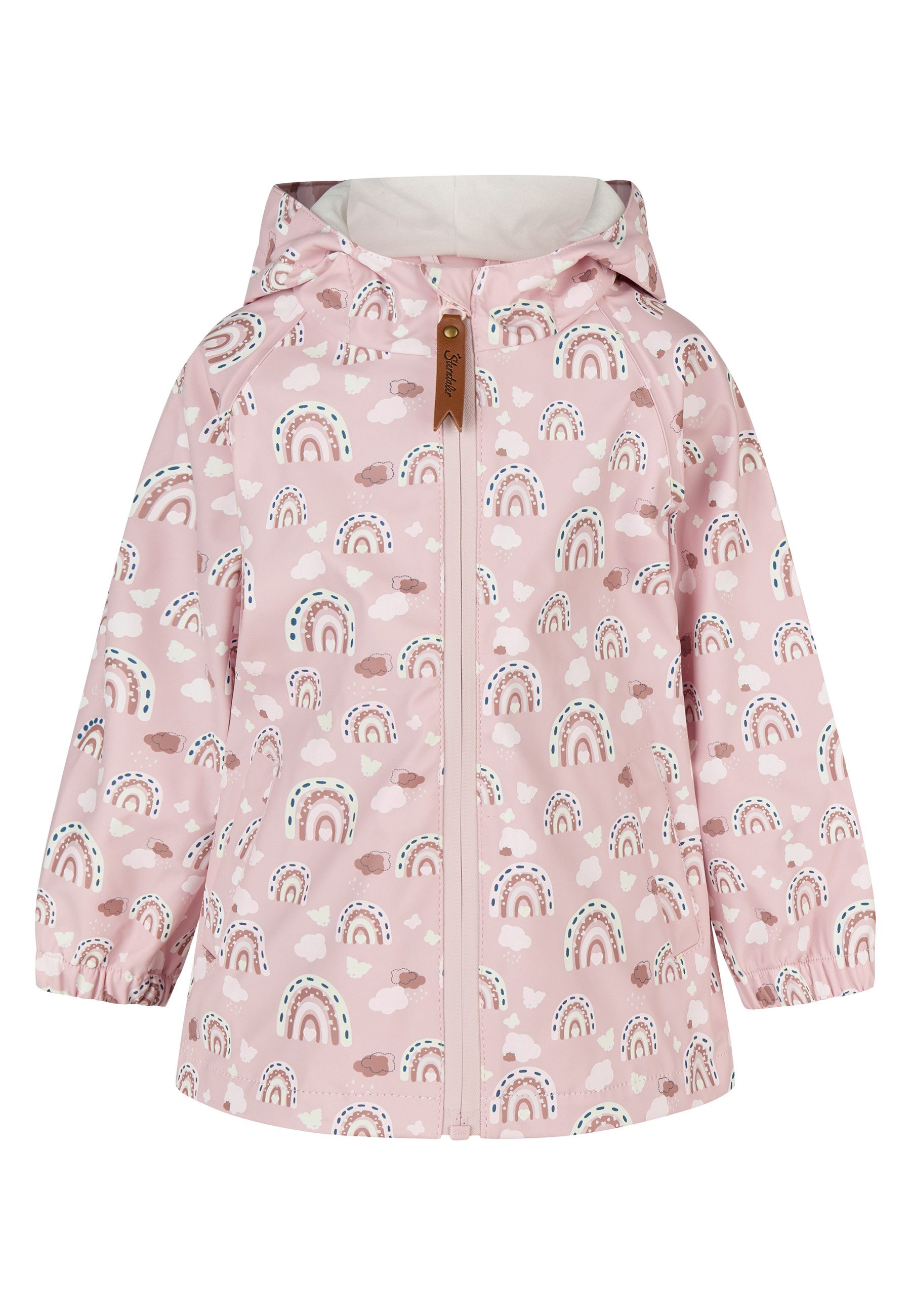 Sterntaler® Regenjacke Farbwechsel Regenjacke Regenbogen (1-St) Wasserdichte Regenjacke mit Farbwechsel und Reflexdetails