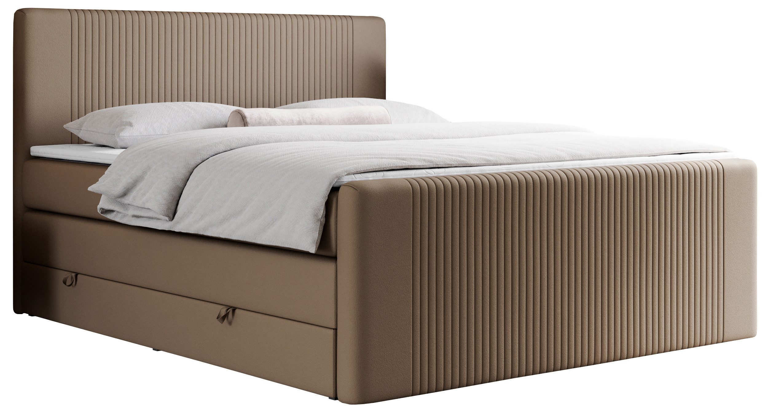 MKS MÖBEL Boxspringbett KING DOREN (Topper günstig online kaufen
