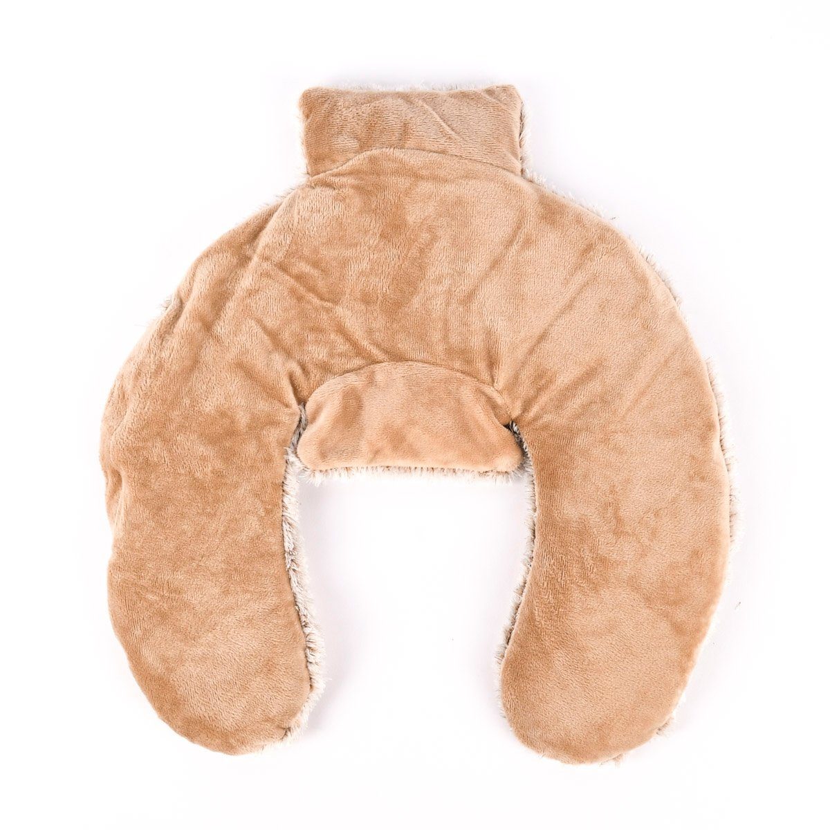 Dekokissen Warmies Nacken Wärmekissen Neck Warmer Deluxe beige braun Hirse-Laven