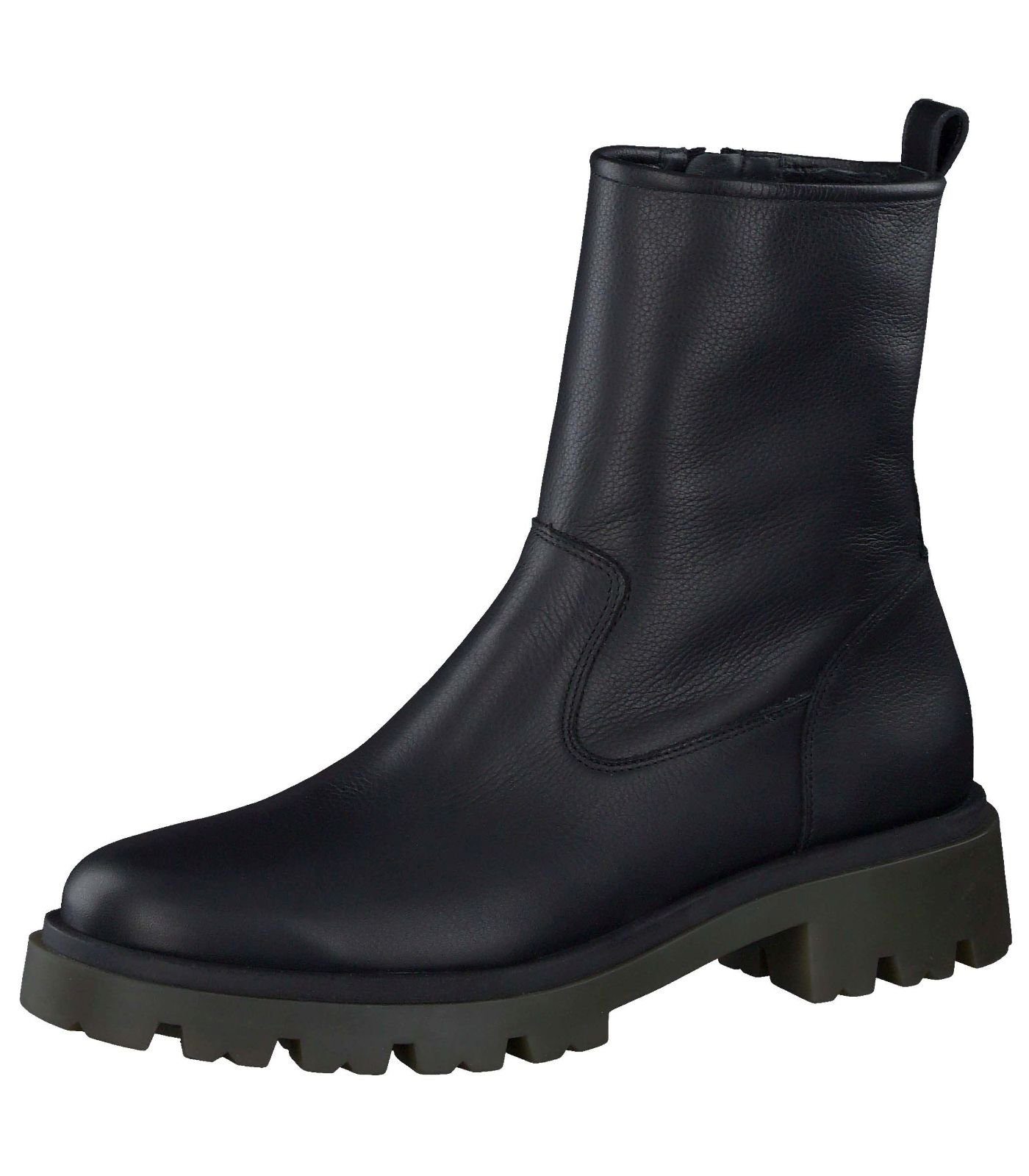 Green Schwarz Stiefelette Glattleder Stiefelette Paul (052)