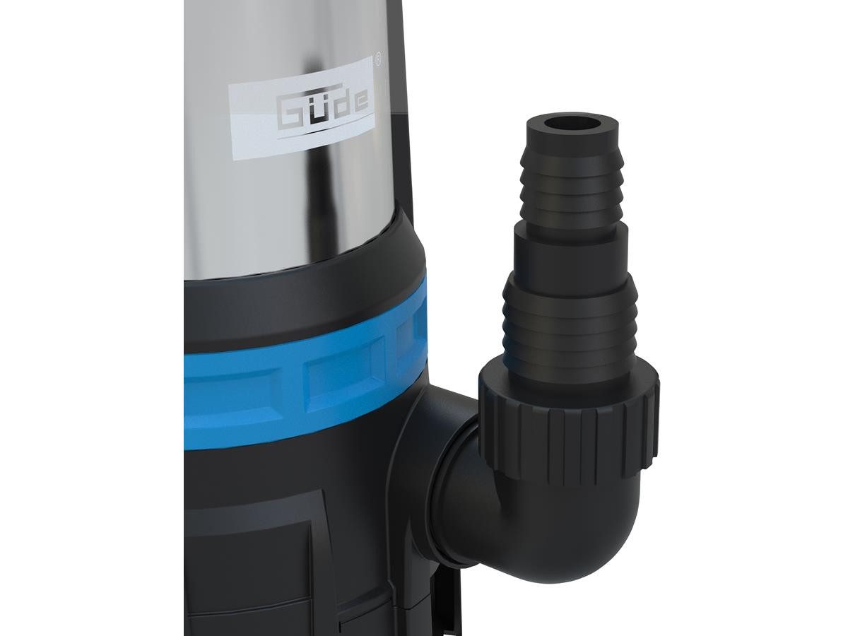 Güde Gartenpumpe GS 750.1 2in1, 750 W, 16.500 l/h max Födermenge, 9 m ma. Förderhöhe