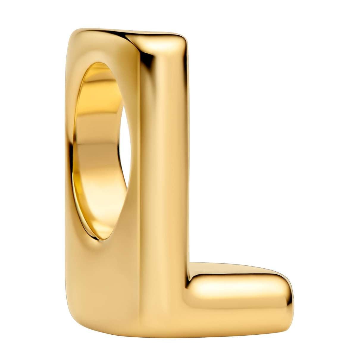 Pandora Bead 763958C00, Mini Buchstabe L Goldfarben
