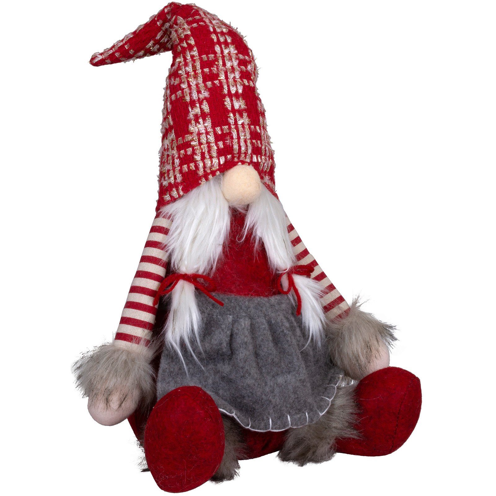 Christmas Paradise Weihnachtsfigur Wichtel 30cm (48cm) sitzend, (Dekofigure günstig online kaufen