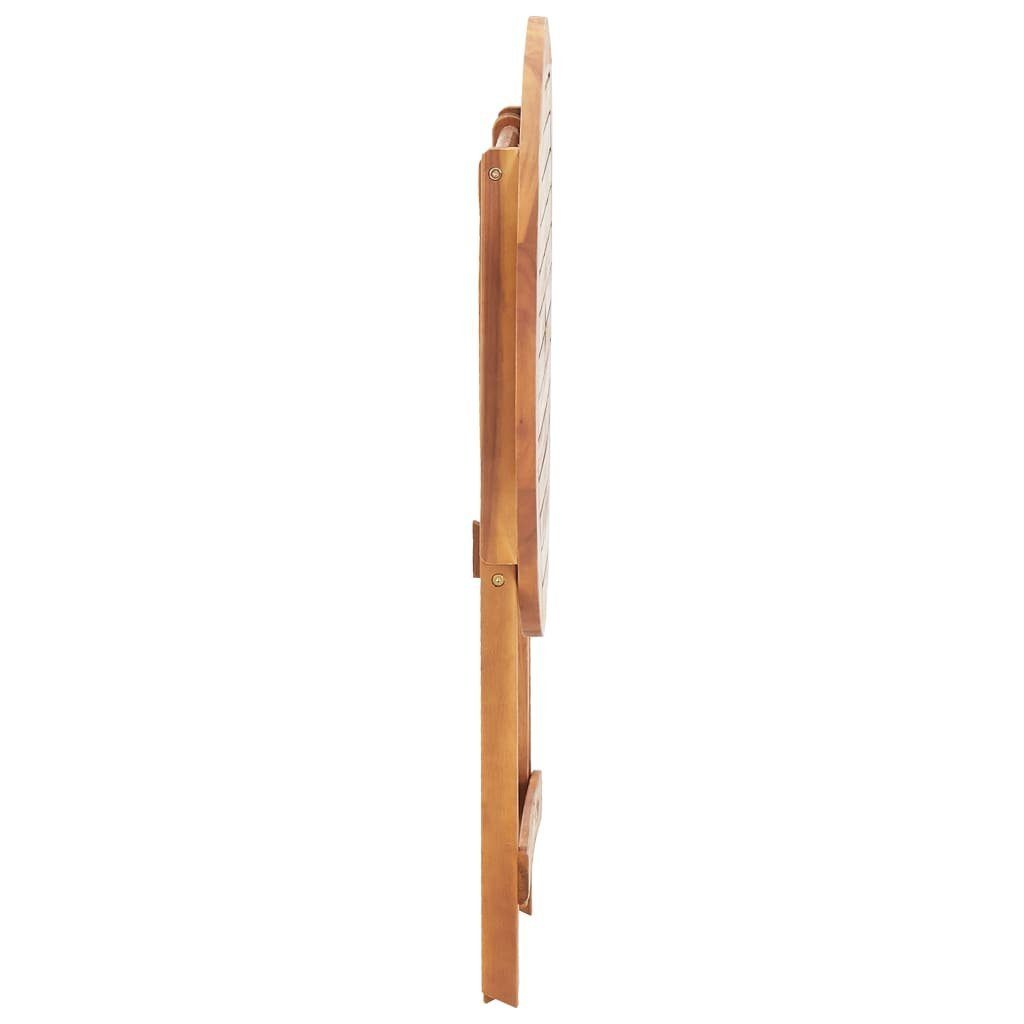 Massivholz 60 Gartentisch x Klappbarer furnicato 75 cm Akazie