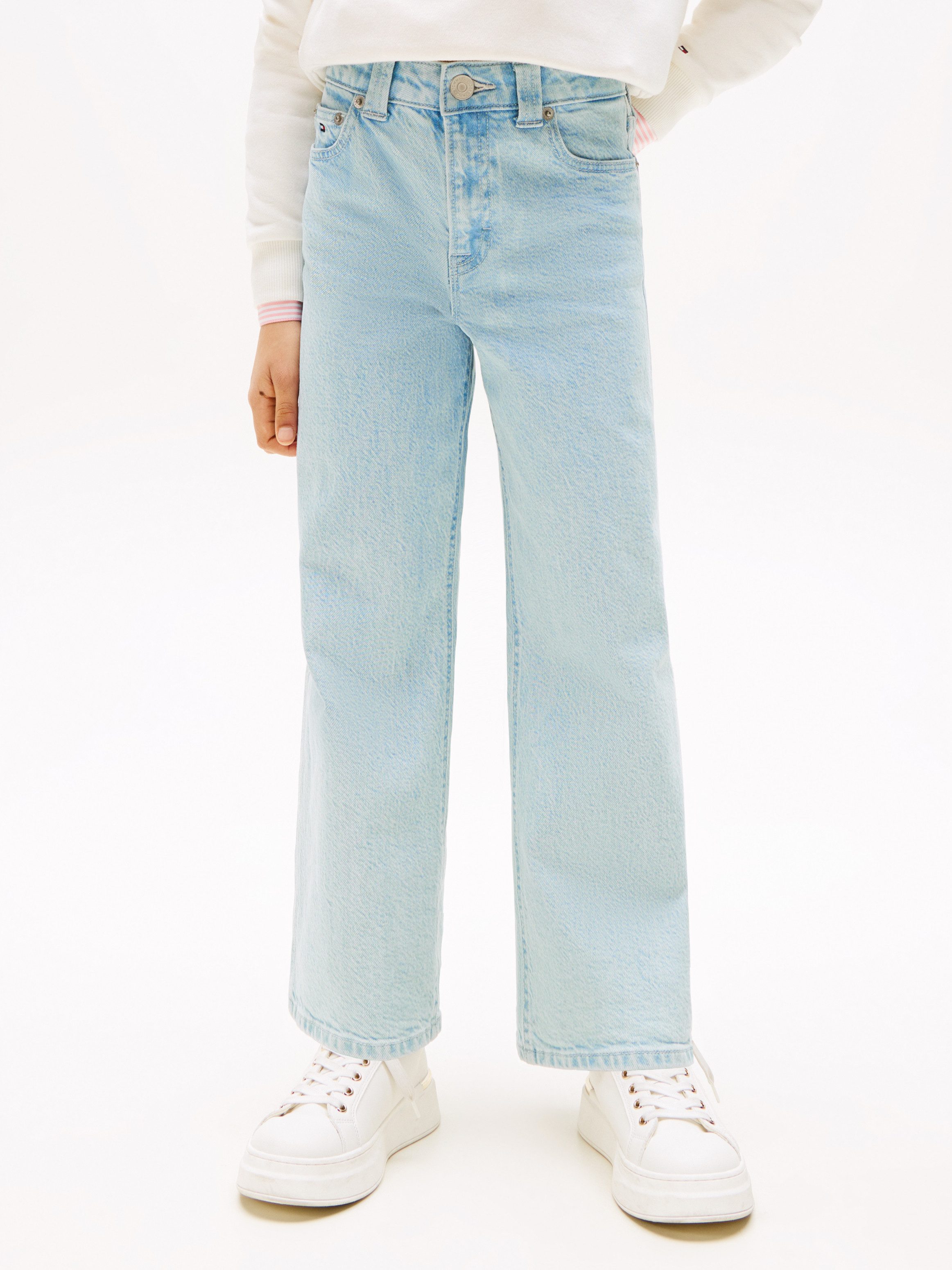 Tommy Hilfiger Weite Jeans MABEL für Kinder bis 16 Jahre