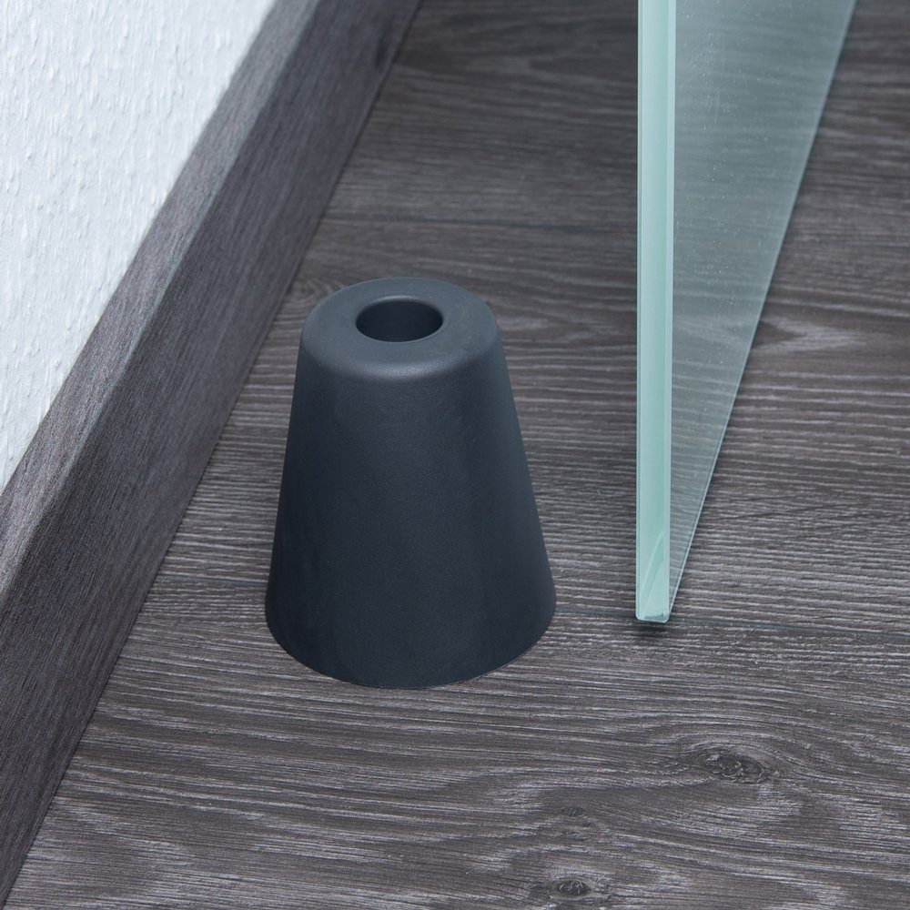 sossai® Türstopper Bodenstopper / Wandstopper NTS8 - HANS (1 St), Farbe: Anthrazit