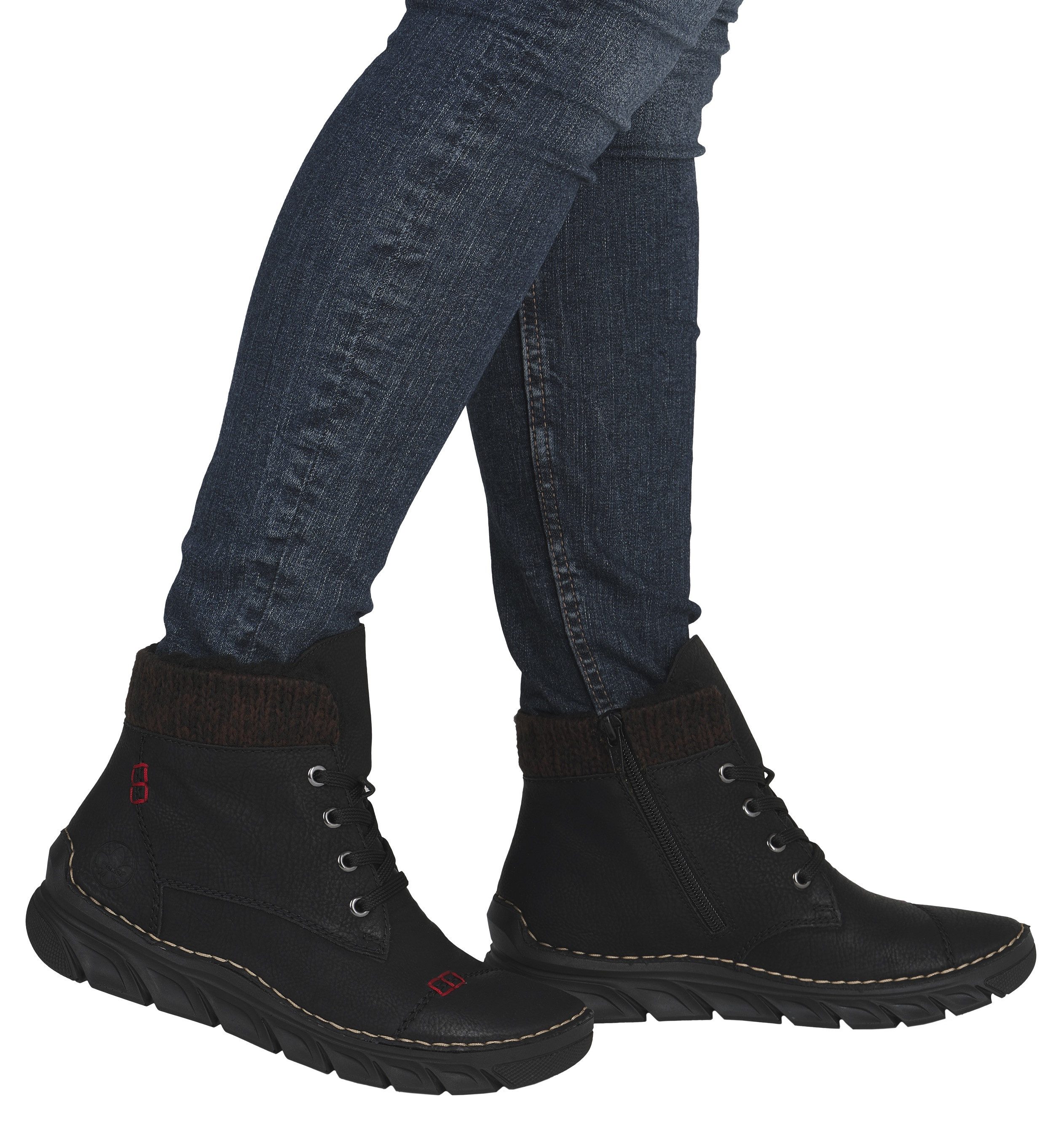 Rieker Winterboots Schnürboots, Stiefelette, Casual-Boots mit softem Schaft günstig online kaufen