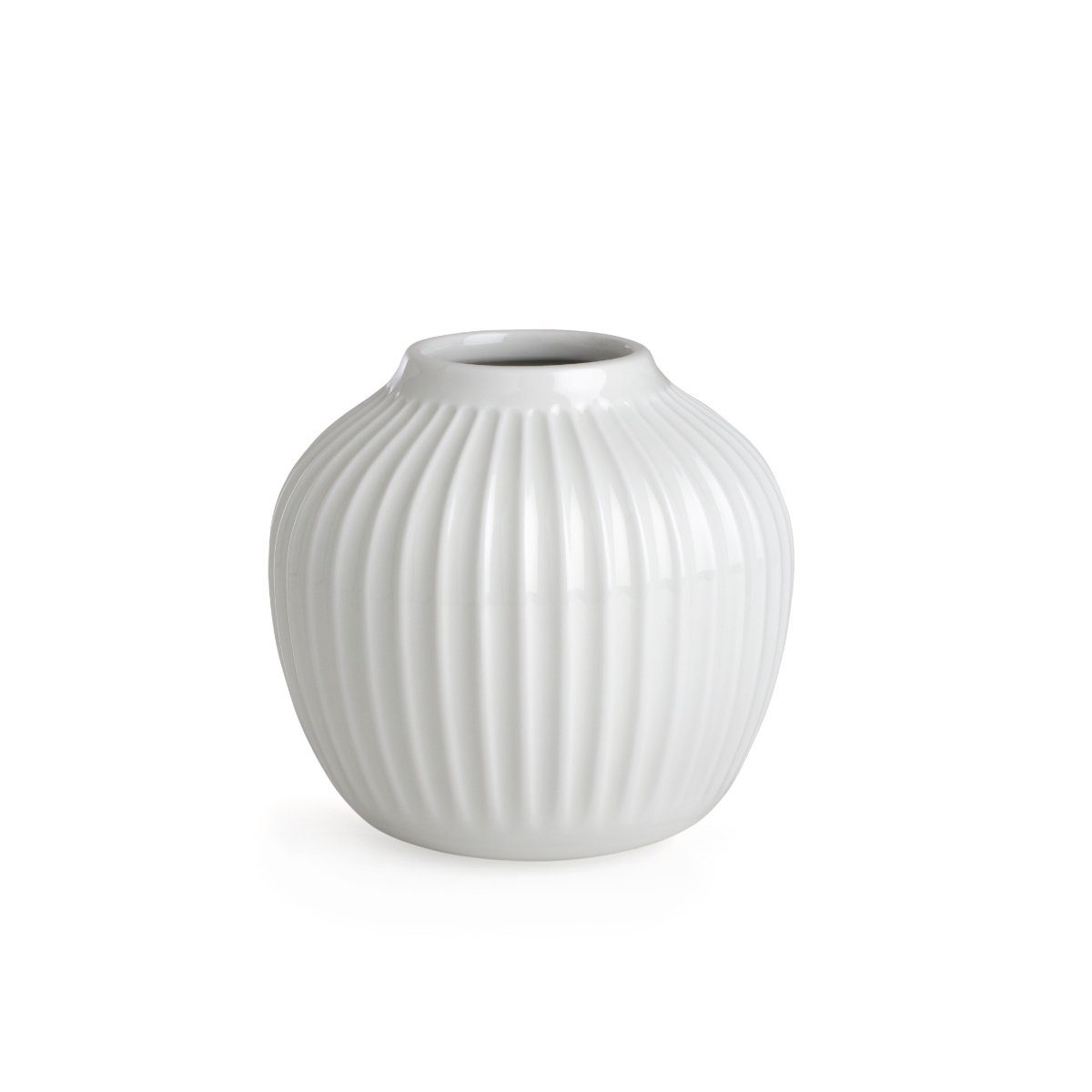 weiß, Durchmesser Tischvase Vase 6 cm Hammershøi 12.5cm, Kähler Öffnung etwa