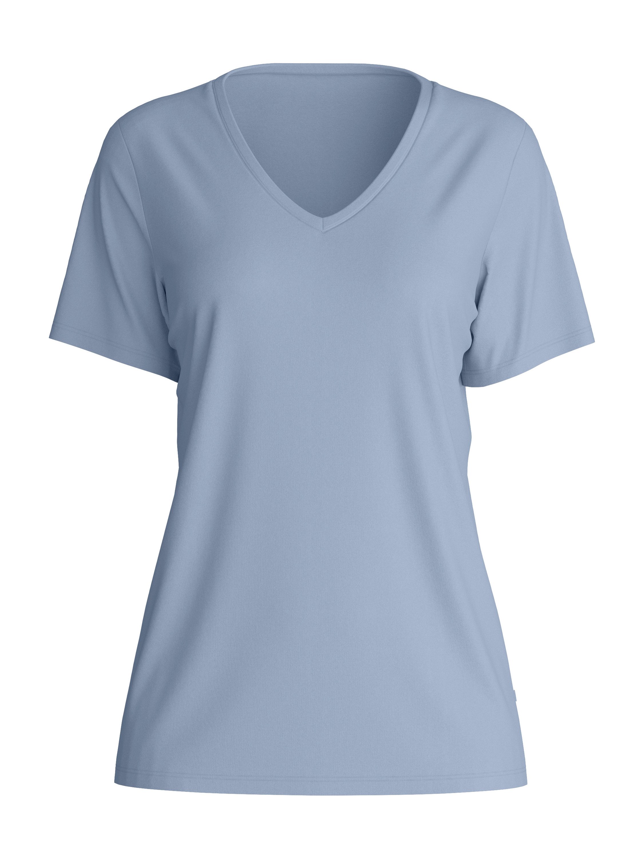 CALIDA Kurzarmshirt Favourites Tiles Damen (1-tlg) hautfreundliche Baumwolle, langlebige Qualität, lockere Passform