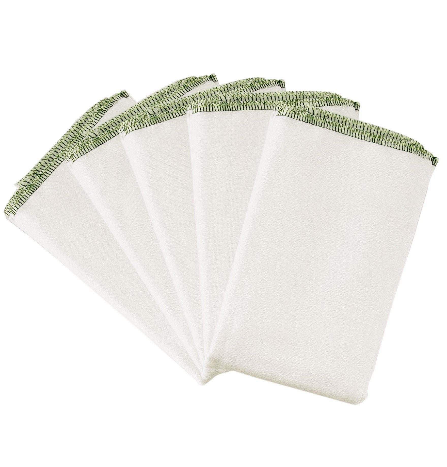 Popolini Stoffwindeln Saugeinlage Prefold Windeln (Spar-Set, 5-St)