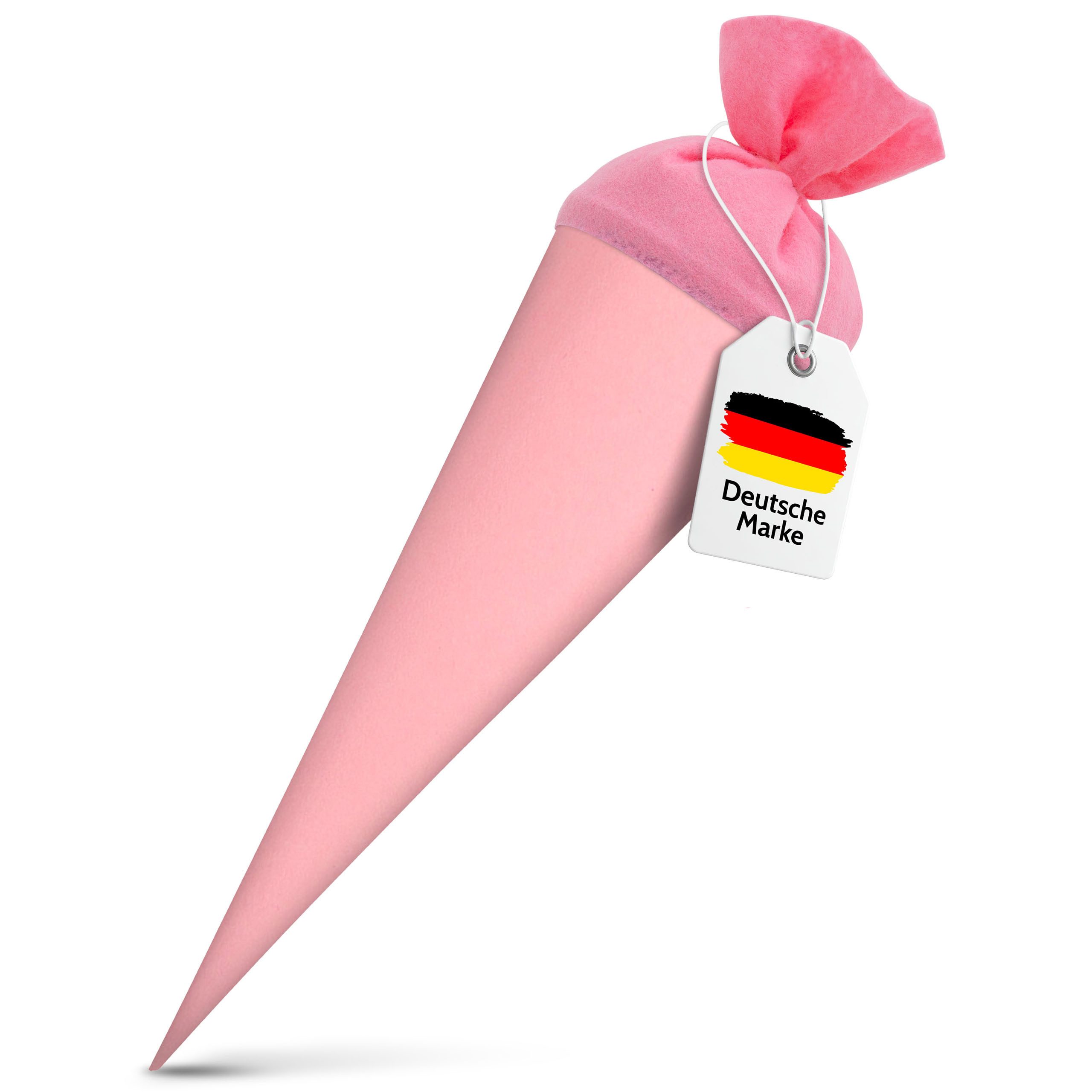 itenga Schultüte itenga Bastelschultüte 70cm rund ROSA