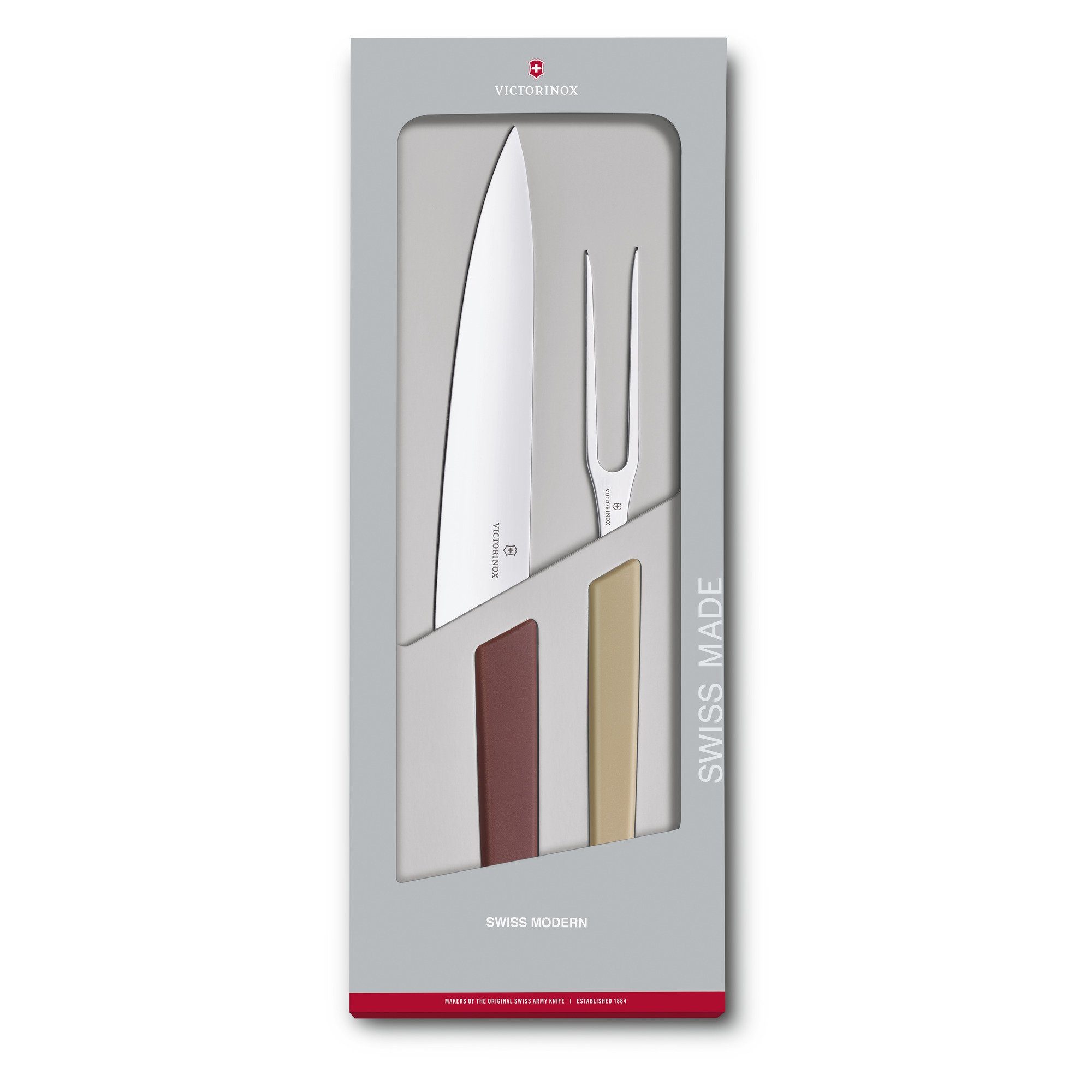 Victorinox Tranchierbesteck Swiss Modern Tranchier-Set, 2-teilig