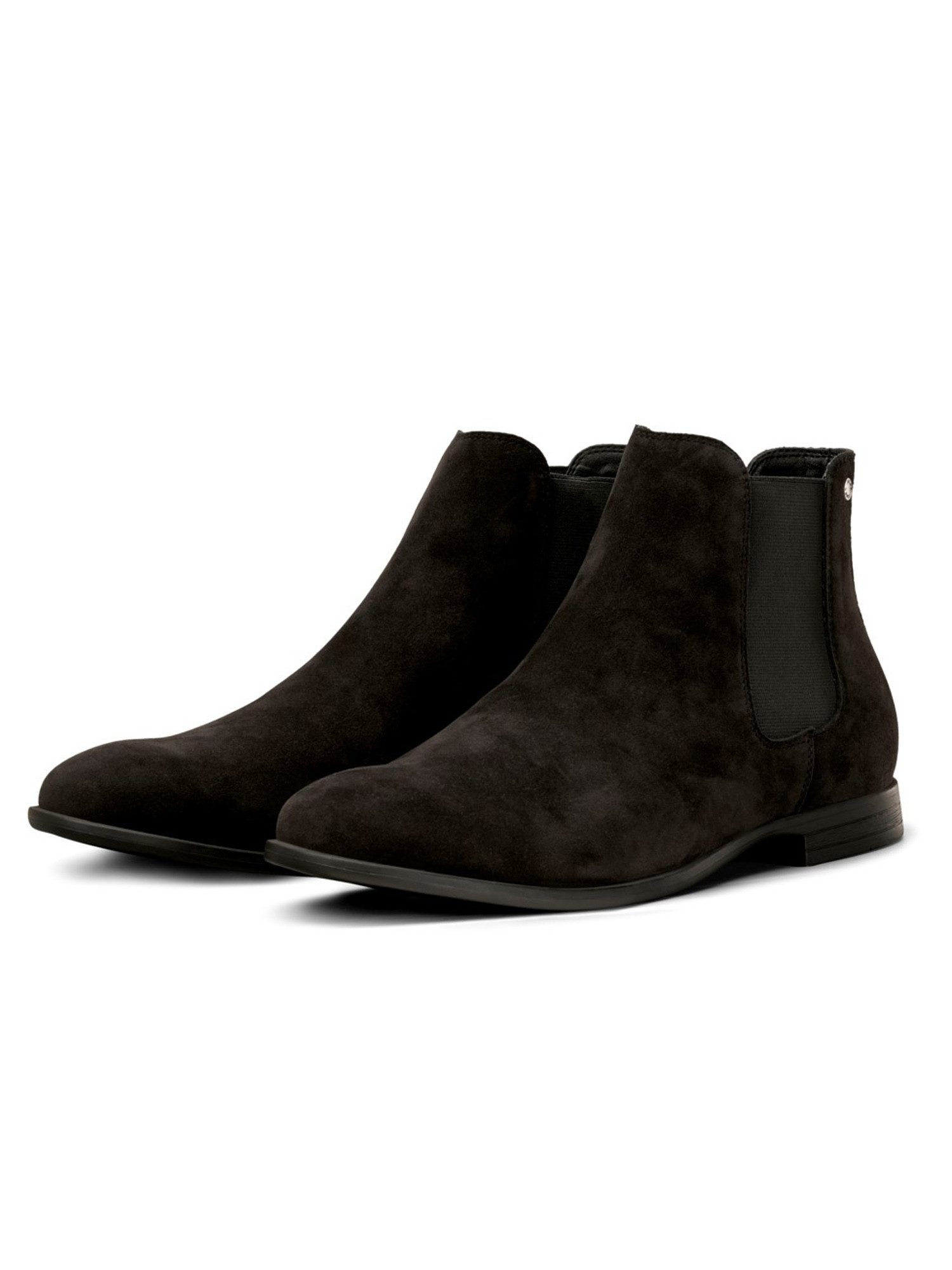 Jack & Jones Herren Stiefel Schuhe Chelseaboots Schlupfboot ungefüttert in Wildlederoptik