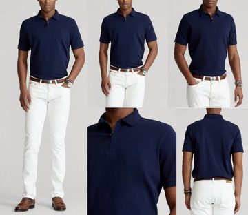 Ralph Lauren Poloshirt POLO RALPH LAUREN Custom Fit Mesh Stretch Polohemd Hemd T-Shirt PoloSh