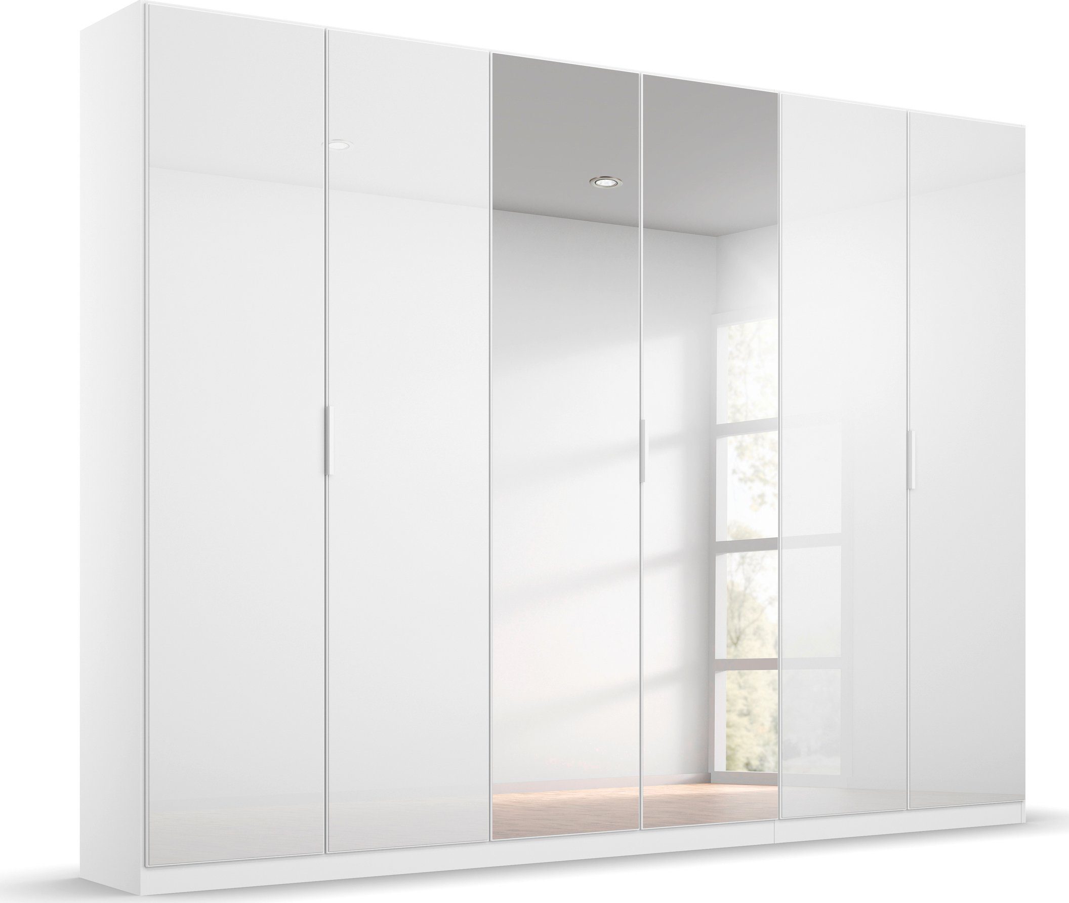 rauch Drehtürenschrank Kleiderschrank Schrank Garderobe KOLUNA mit Glastüre günstig online kaufen