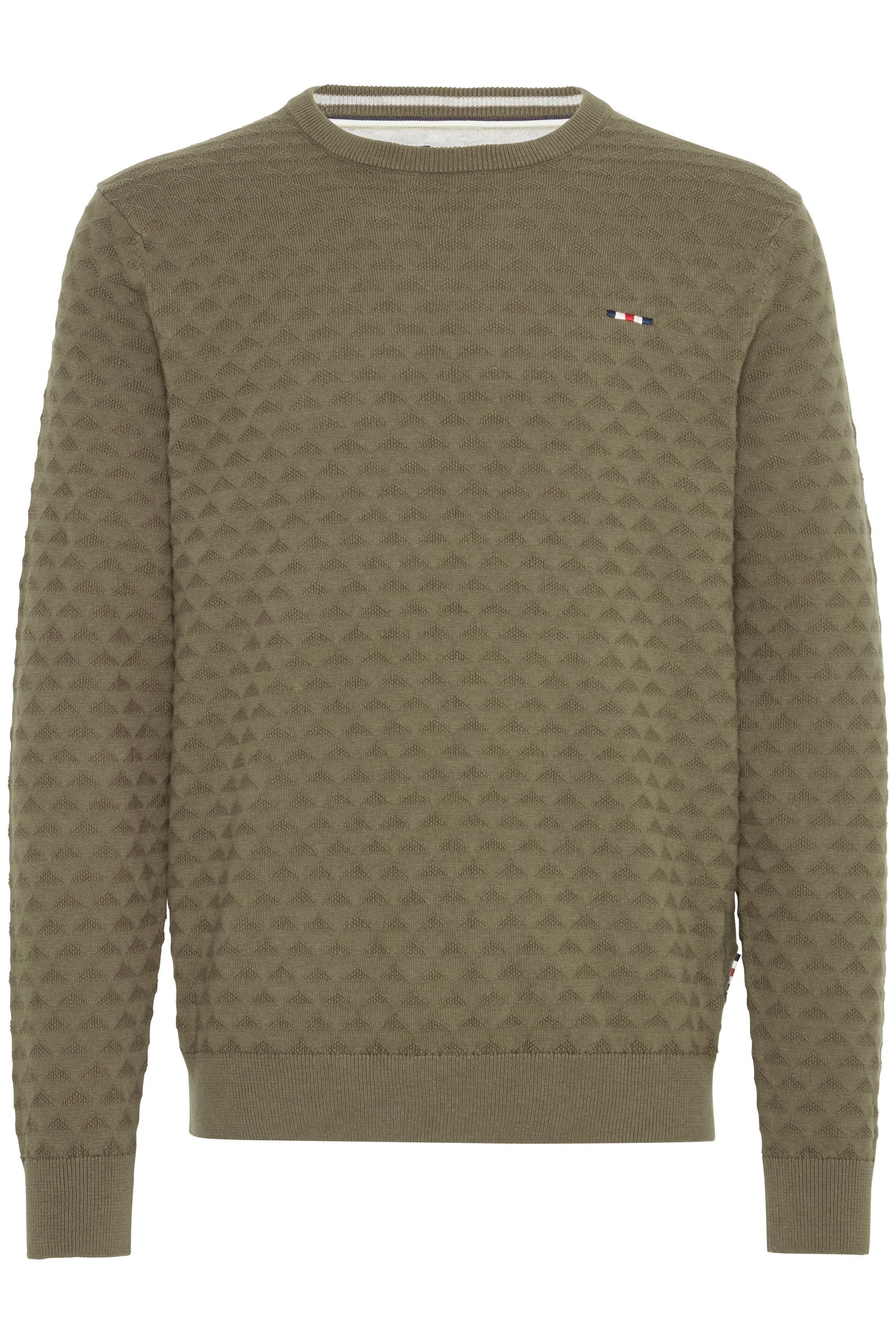 FQ1924 Strickpullover FQKyle Modischer Langarmpullover