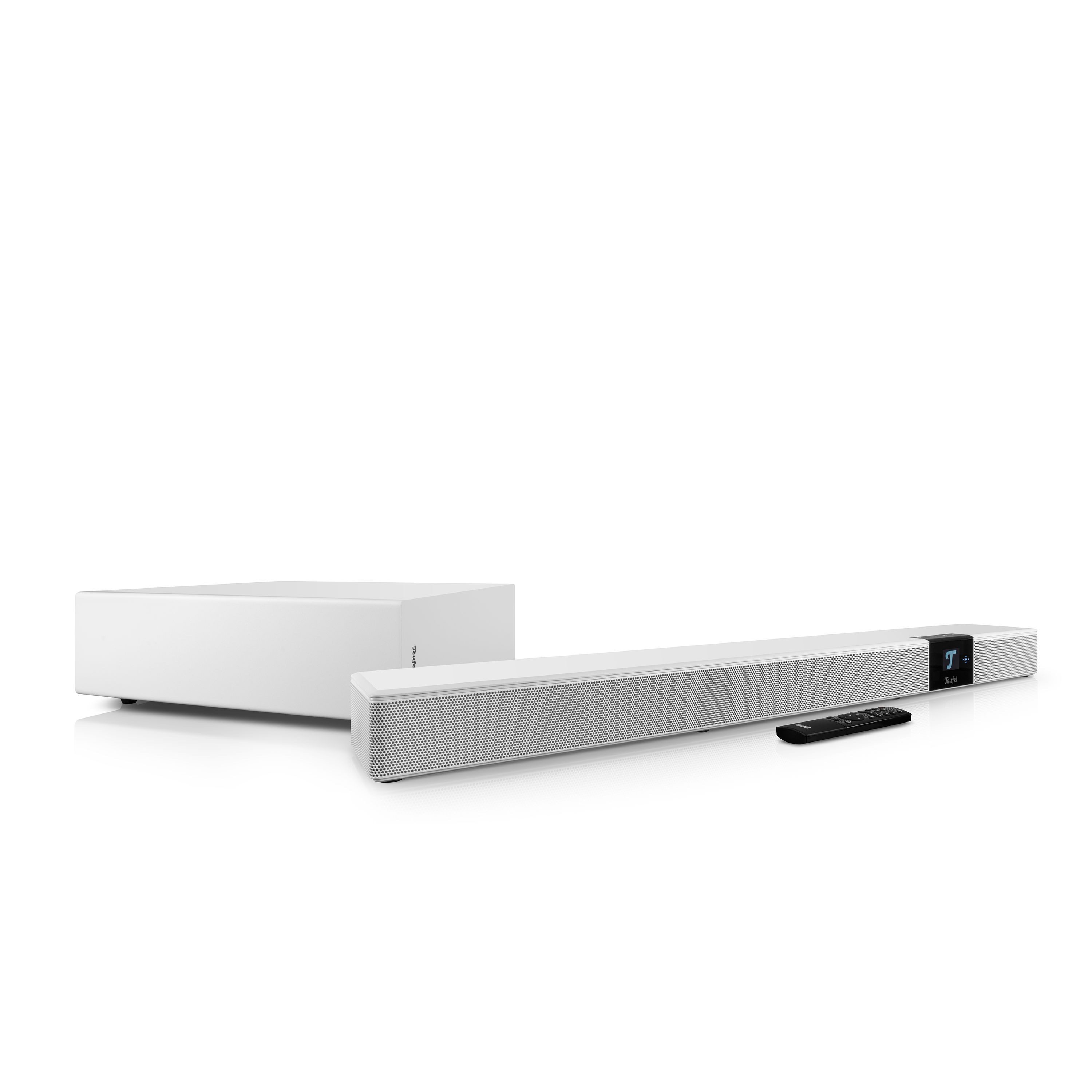 Teufel CINEBAR 22 für Dolby Atmos "5.1-Set" Soundbar (Bluetooth, HDMI, 175 W, kabelloser T 6 Subwoofer)