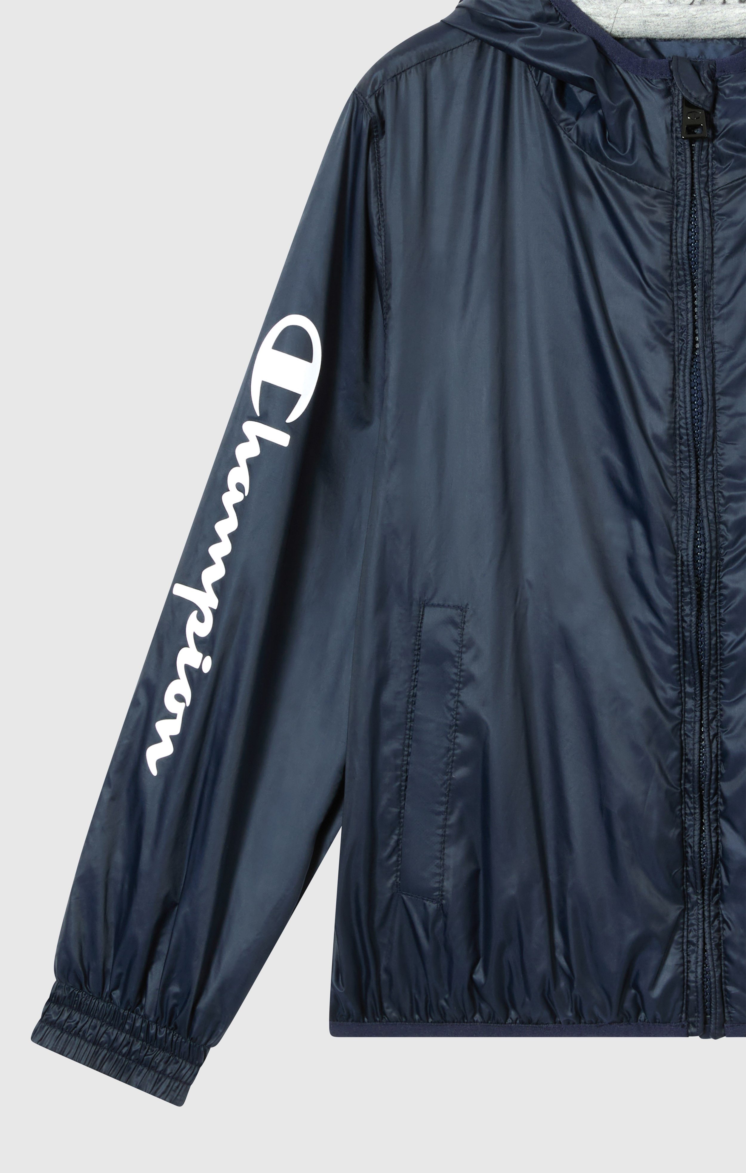 Champion Windbreaker OUTDOOR Light Hooded Jacket with Large Logo
