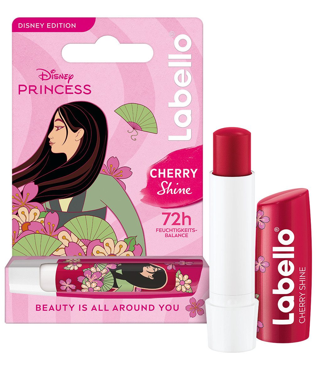 Labello Lippenpflege-Set Lippenpflege Disney 4-er Set Kirsch Mango Wassermelone Vanille, 4-tlg.