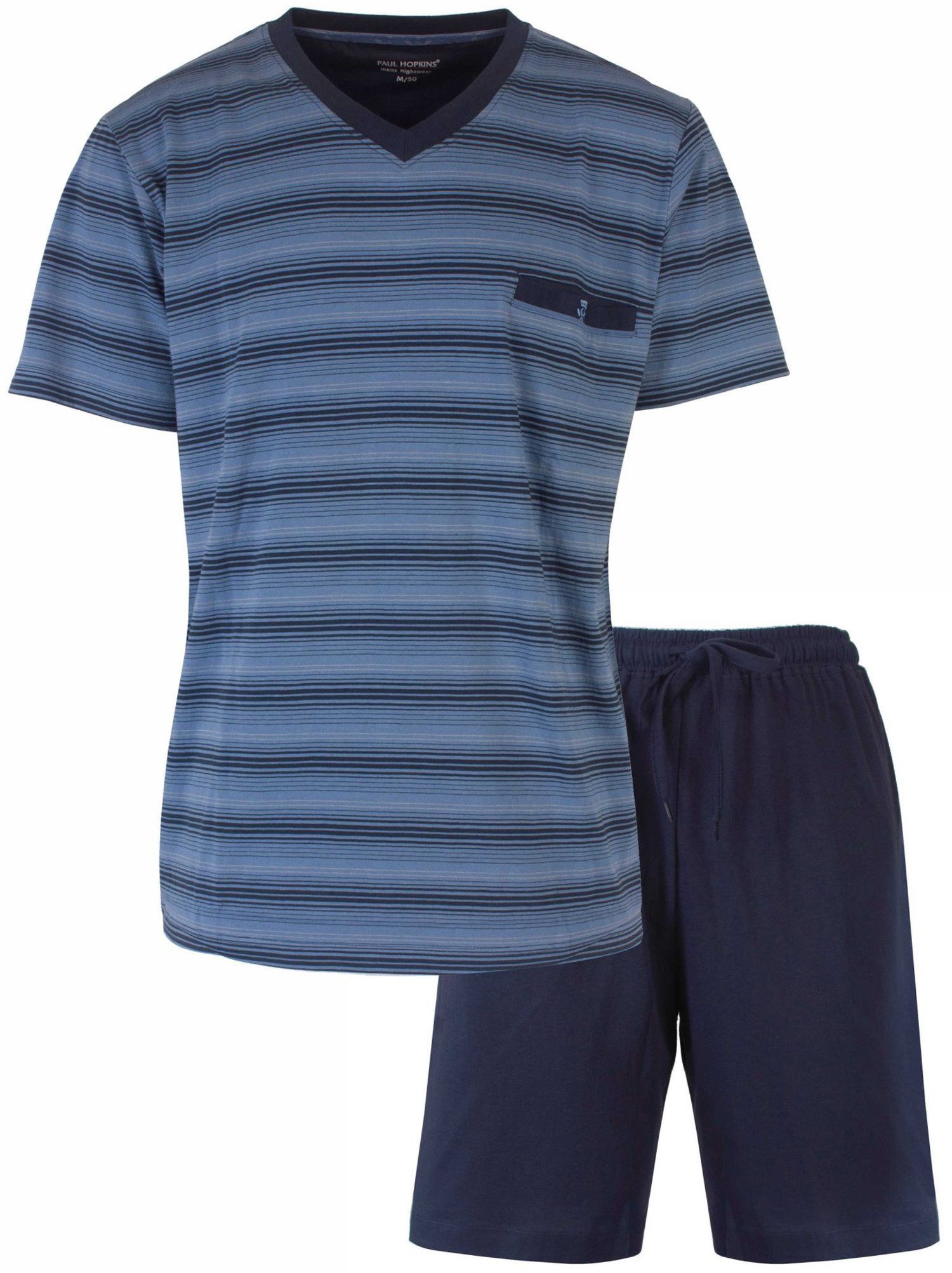 Paul Hopkins Shorty Herren Pyjama kurz (2 tlg) Modisches Design