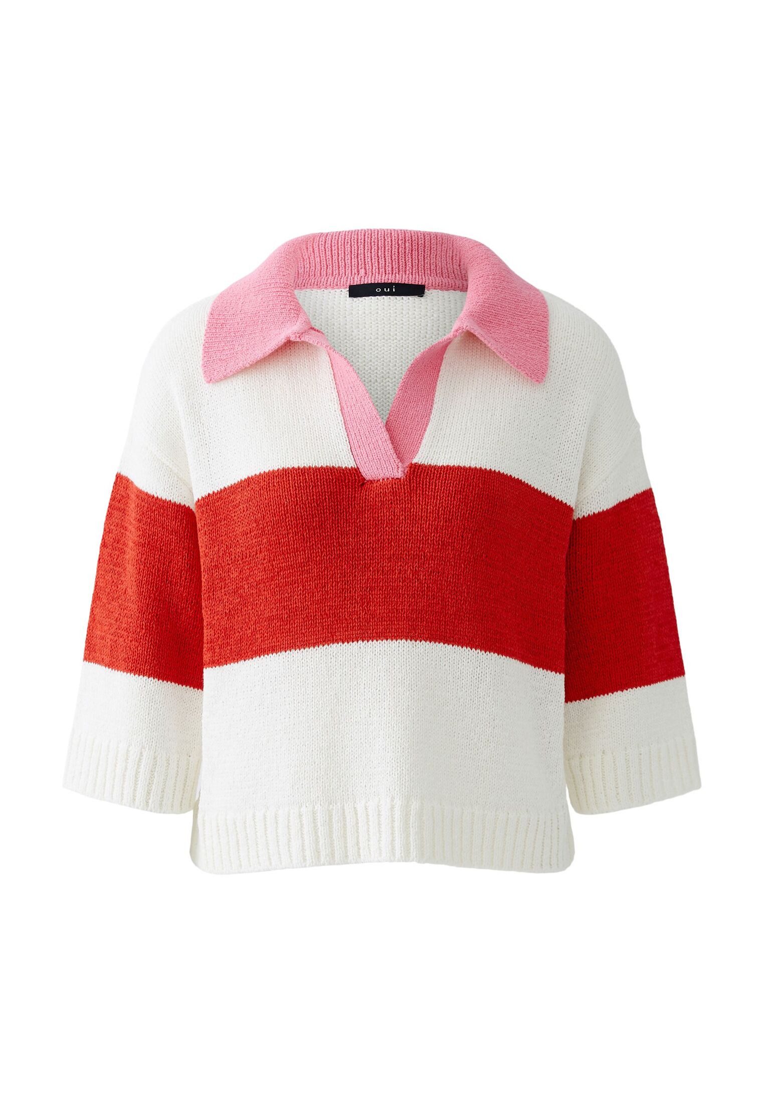 V-Ausschnitt-Pullover Pullover