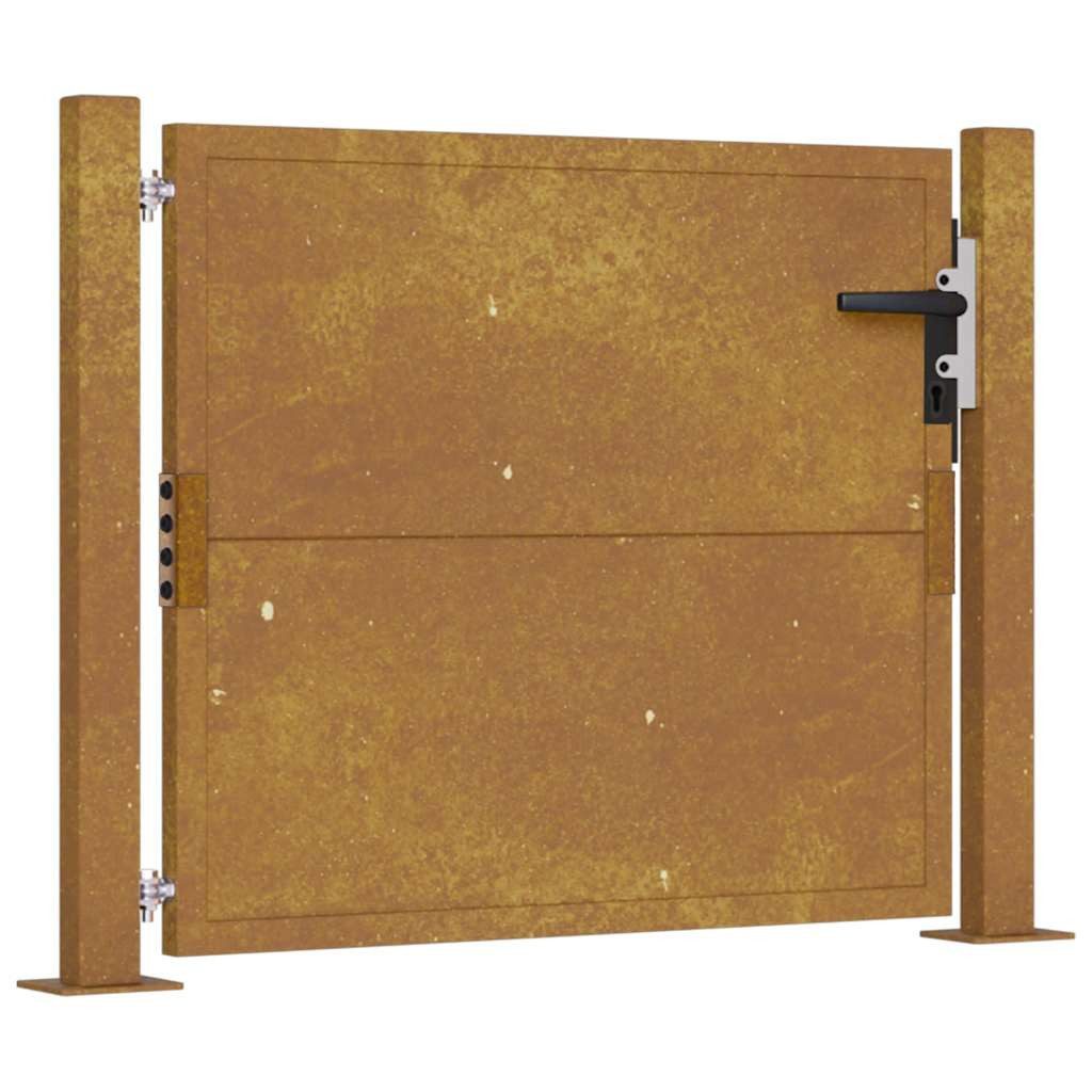 vidaXL Gartentor Gartentor 105x80 cm Cortenstahl günstig online kaufen