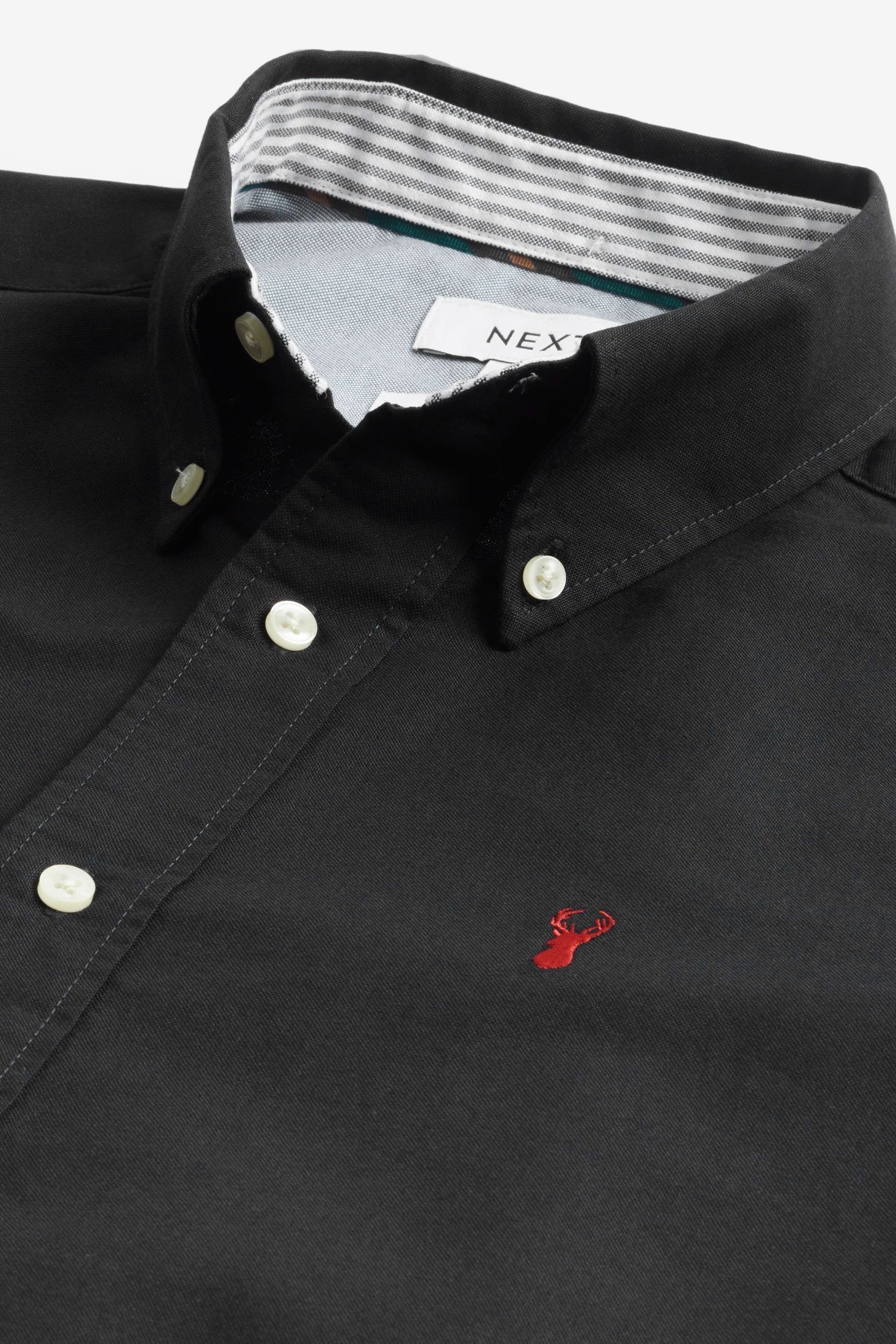 Next Langarmhemd Langärmeliges Slim Fit Oxfordhemd günstig online kaufen