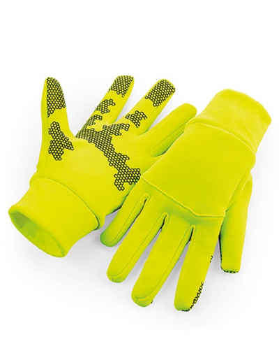 Beechfield® Multisporthandschuhe Herren Softshell Sport Handschuhe / Sporthandschuhe / Laufhandschuhe Atmungsaktiv - Winddicht - - Gr. S/M - L/XL
