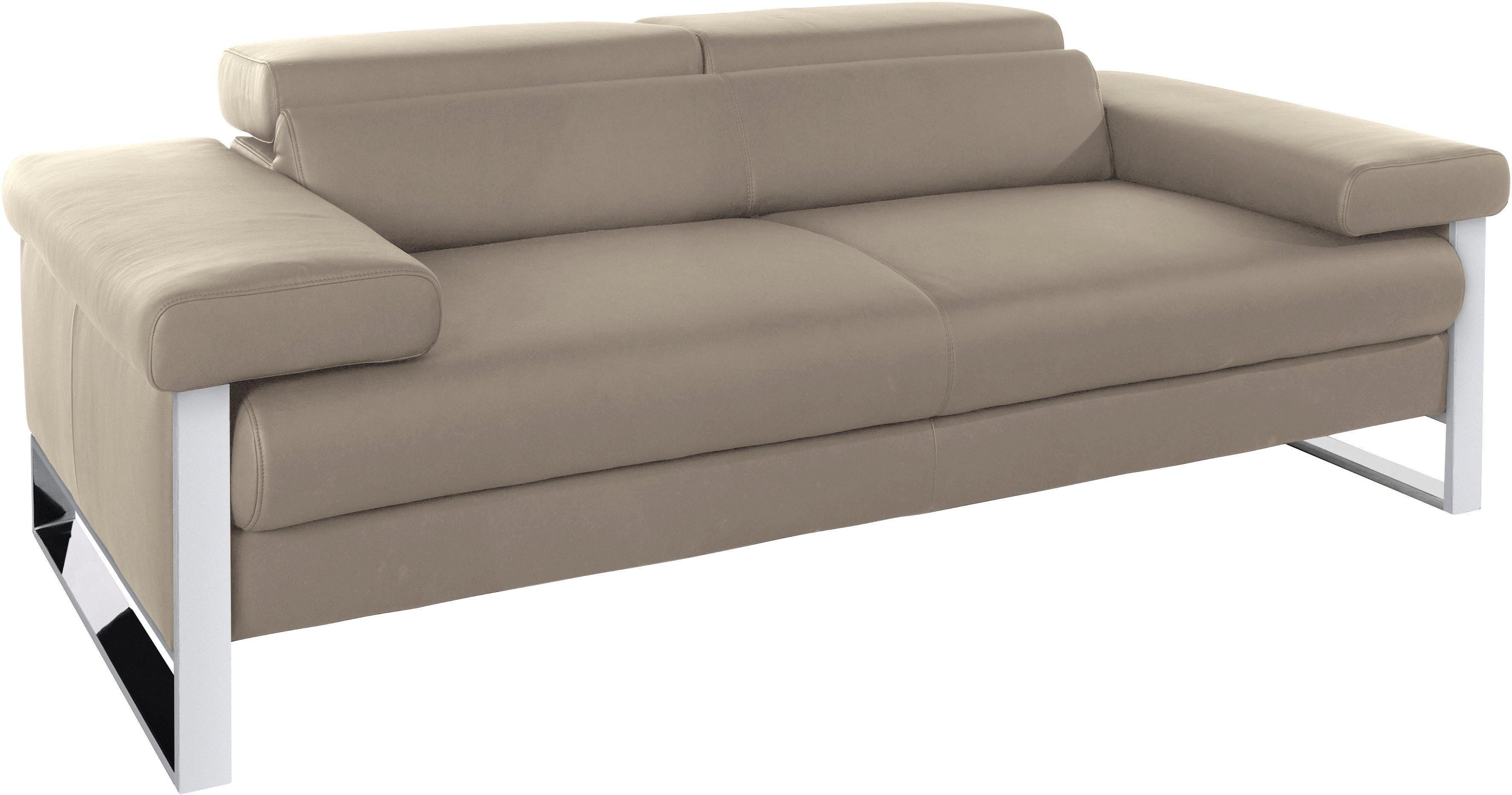 W.SCHILLIG 2-Sitzer "finn", German Design Award 2016, Fußgestell Chrom glän günstig online kaufen