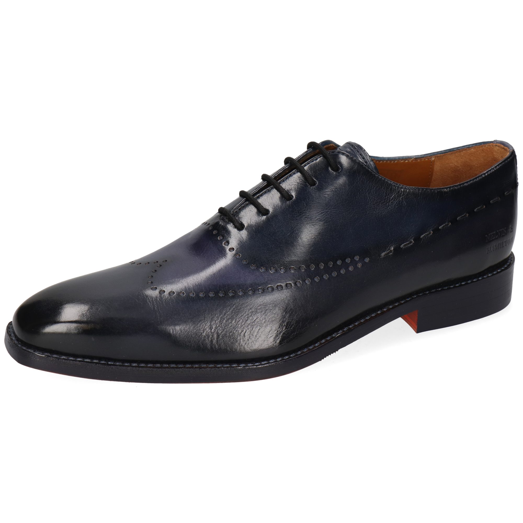 Melvin & Hamilton Lawrence 1 Leder-Oxford Schuhe für Herren Schnürschuh Fla günstig online kaufen