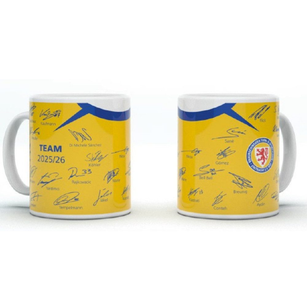 Eintracht Braunschweig Becher Eintracht Braunschweig Tasse Unterschriften 25/26, Keramik
