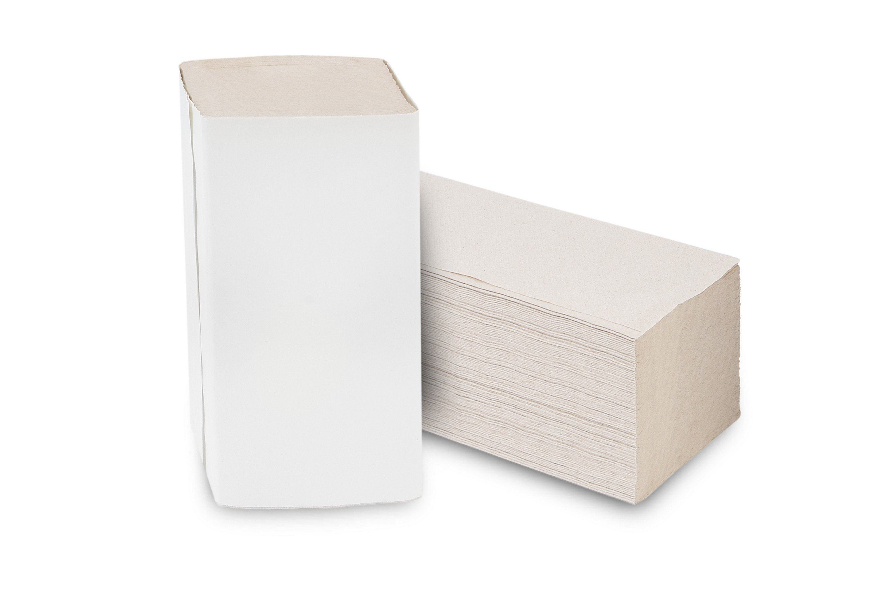 Hypafol Papierhandtuch Recycling, 1-lagig, 25 x 23 cm, 5.000 Blatt, ZZ/V-Falz