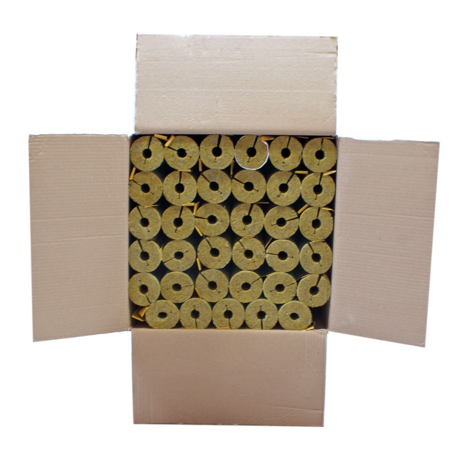 Austroflex Steinwolle Steinwolle Rohrschale alukaschiert Karton 35m 18x23 mm 100% EnEV