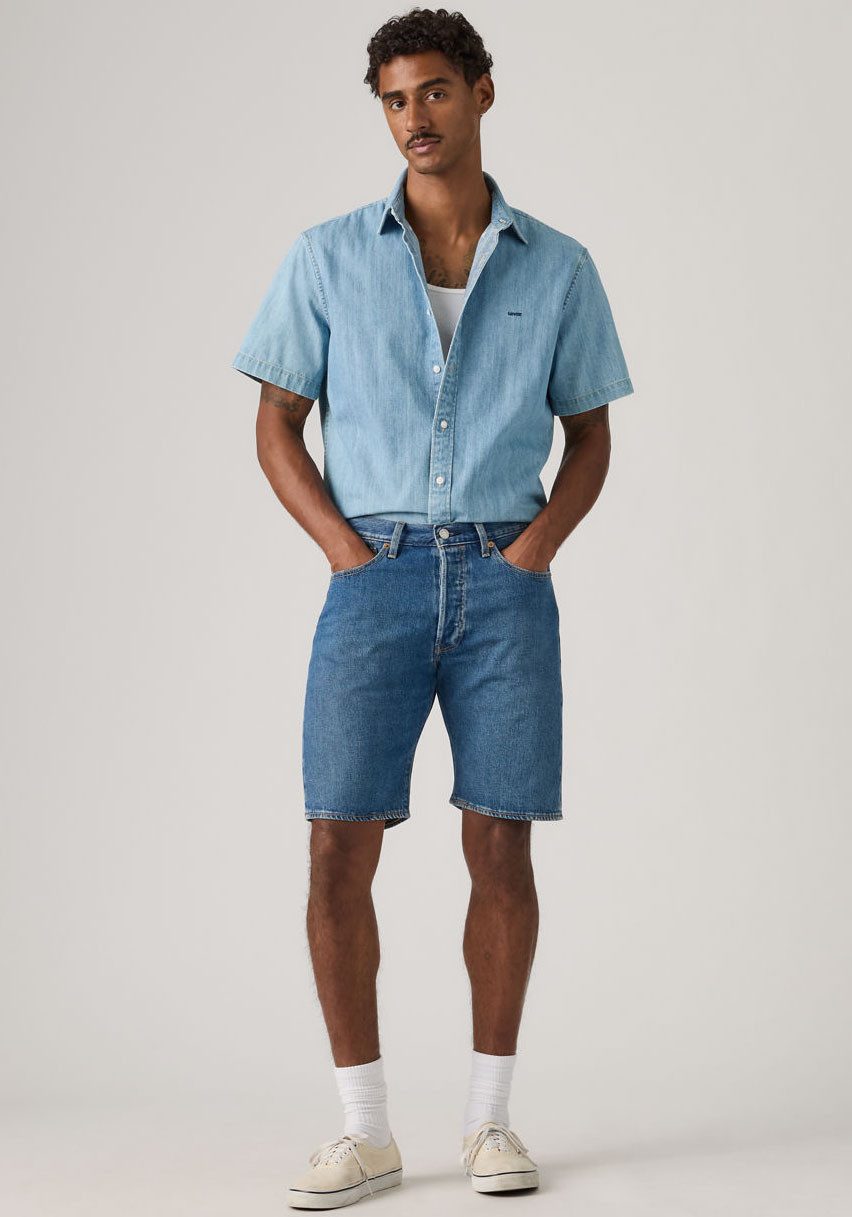 Levi's® Bermudas 501® ORIGINAL SHORTS Jeans-Bermudas mit Stretch, der Klassiker 501® ORIGINAL