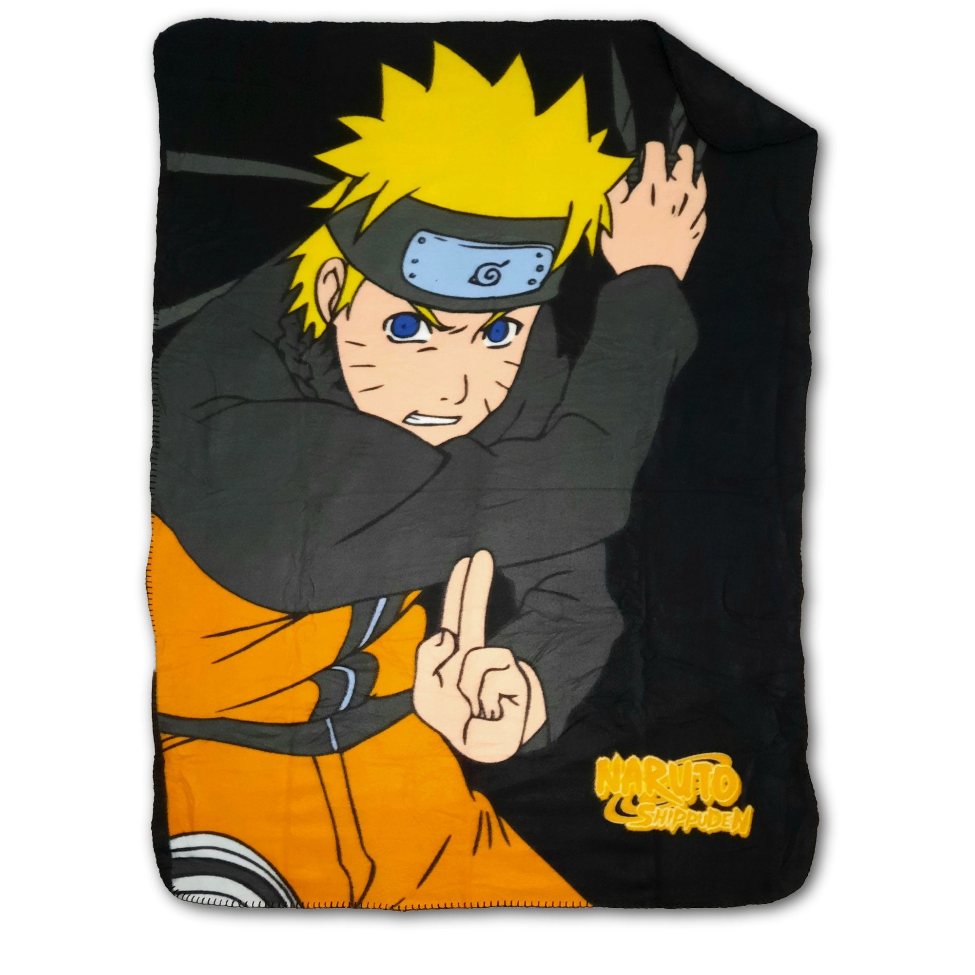 Kinderdecke Naruto Shippuden Kinder Fleecedecke Kuscheldecke, Naruto, 100x140 cm