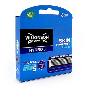 Wilkinson Rasierklingen Wilkinson Hydro 5 Skin Protection Regular Rasierklingen 8er Pack x 10