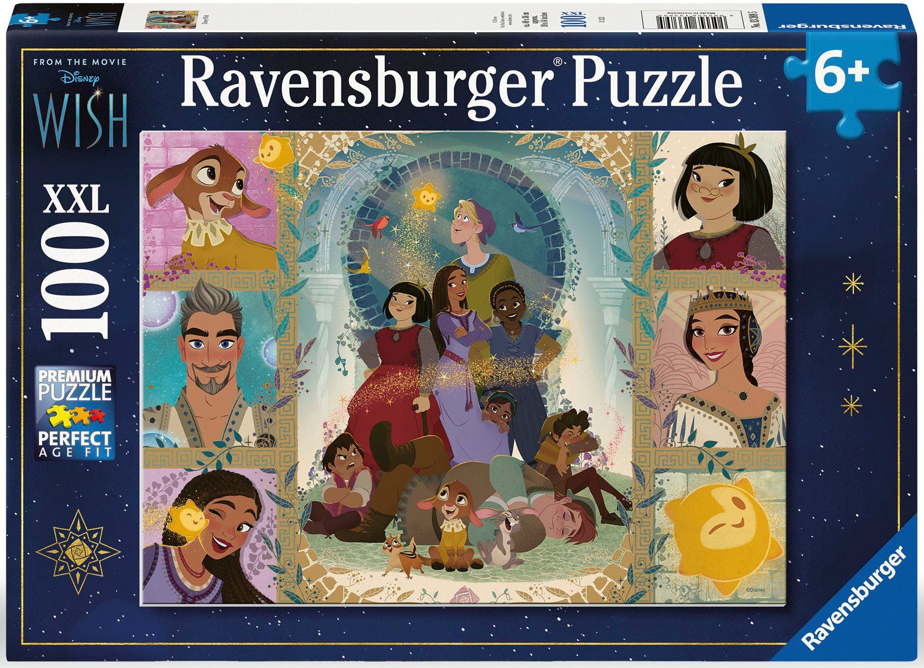 Ravensburger Puzzle Disney Wish, 100 Puzzleteile, Made in Germany, FSC® - schützt Wald - weltweit
